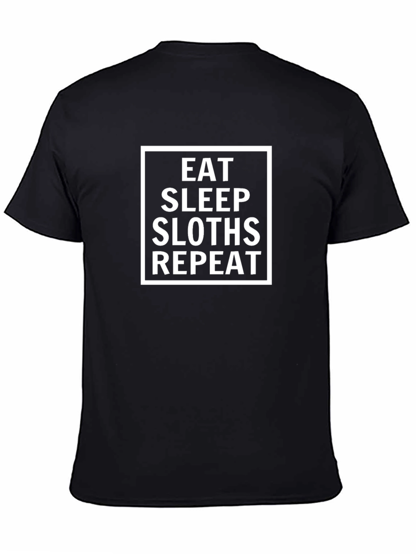 Eat Sleep Sloths Repeat Graphic Tee