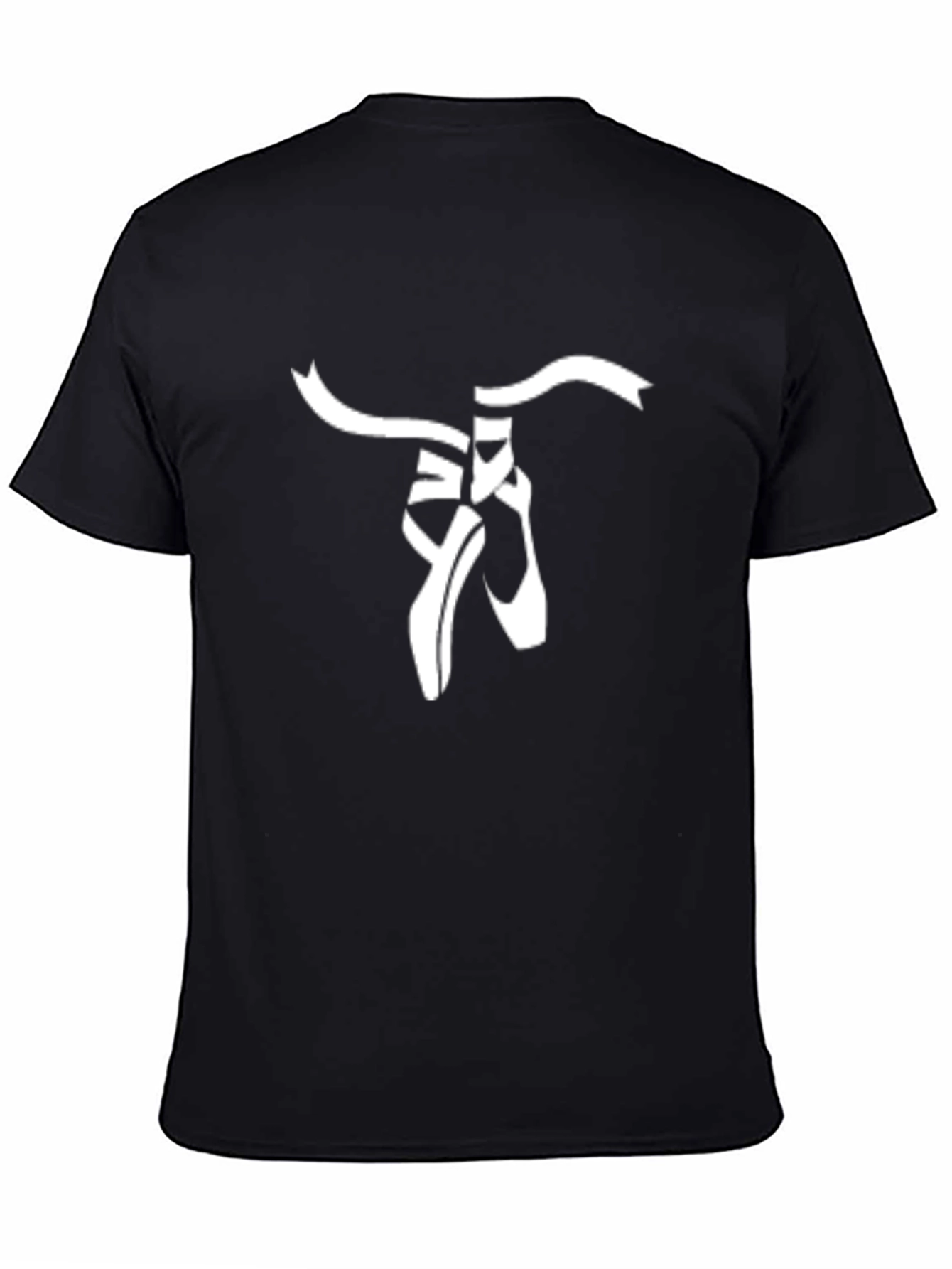 Ballet Shoes Graphic Tee - Classic Dance Style