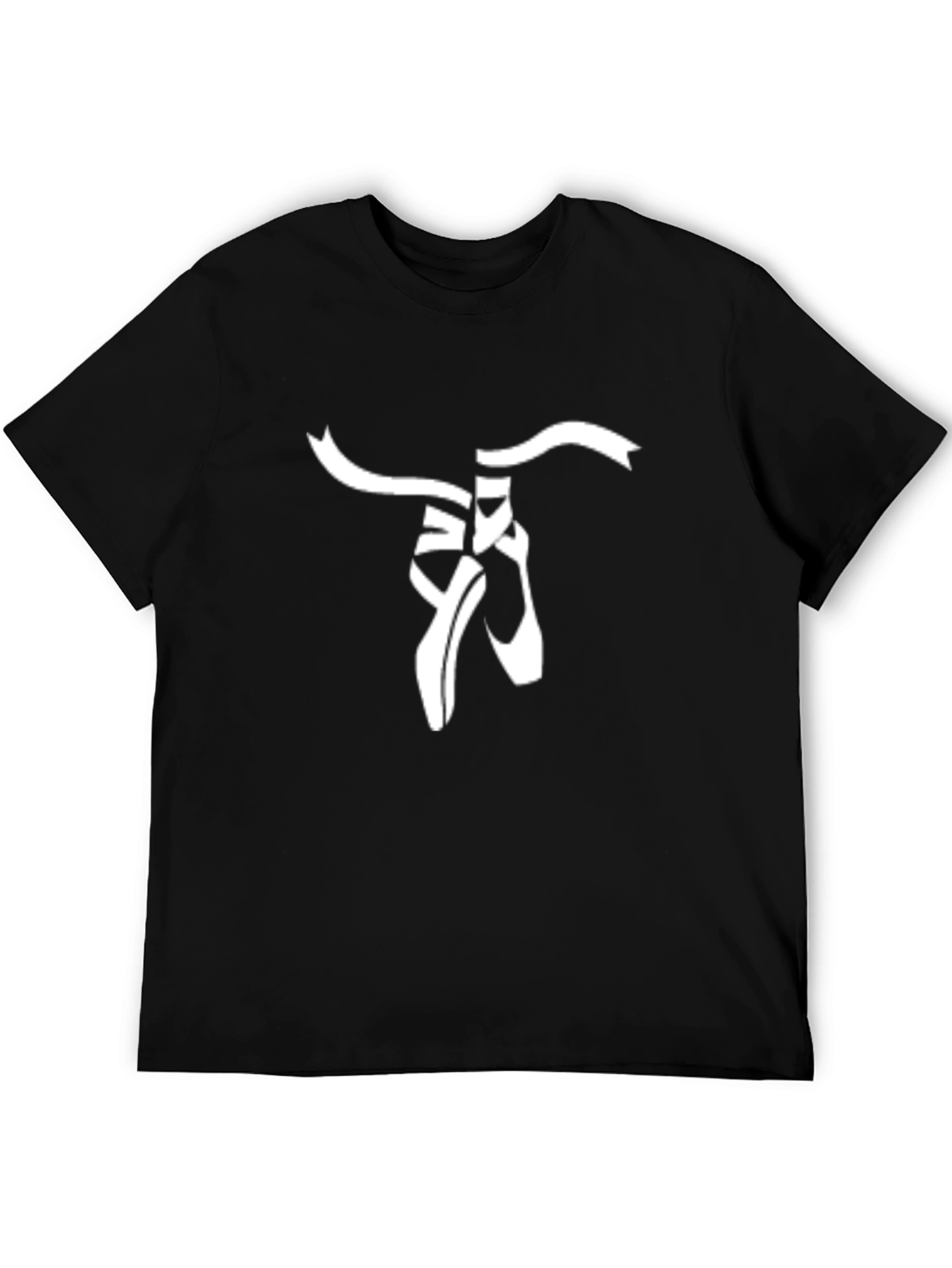 Ballet Shoes Graphic Tee - Classic Dance Style