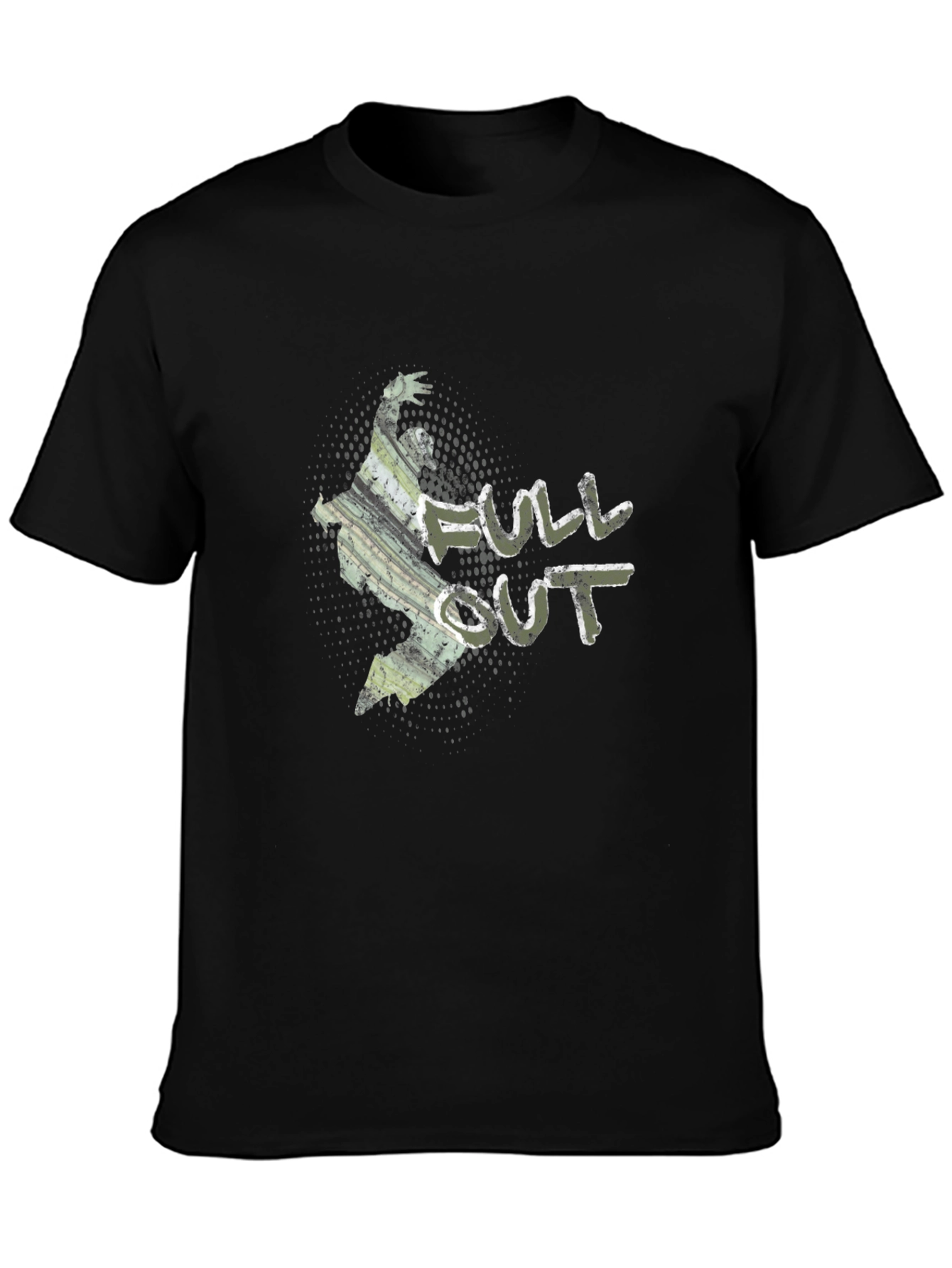 Full Out Camo Graphic Tee - Streetwear Style