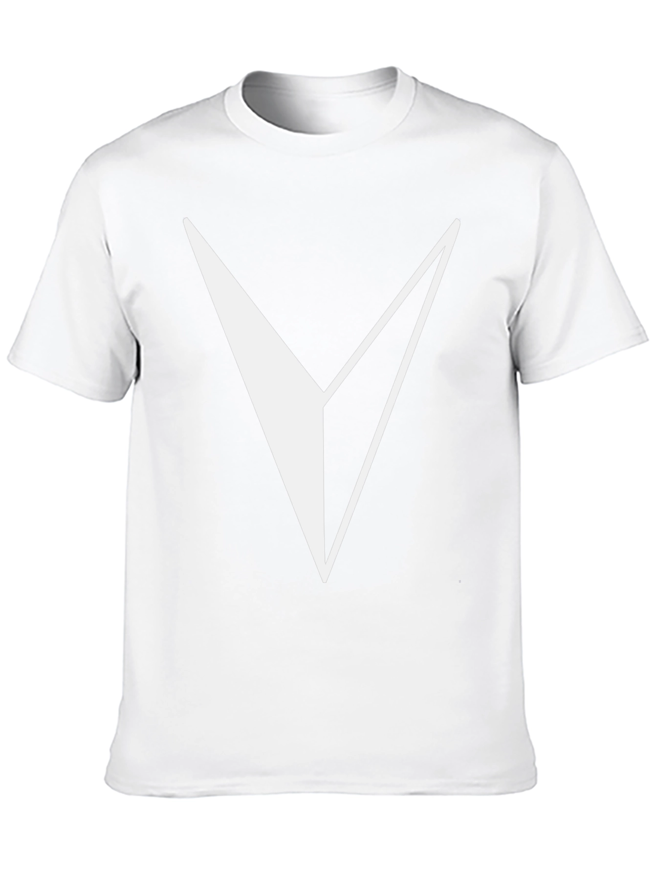 Modern Geometric Arrow T-Shirt - Black