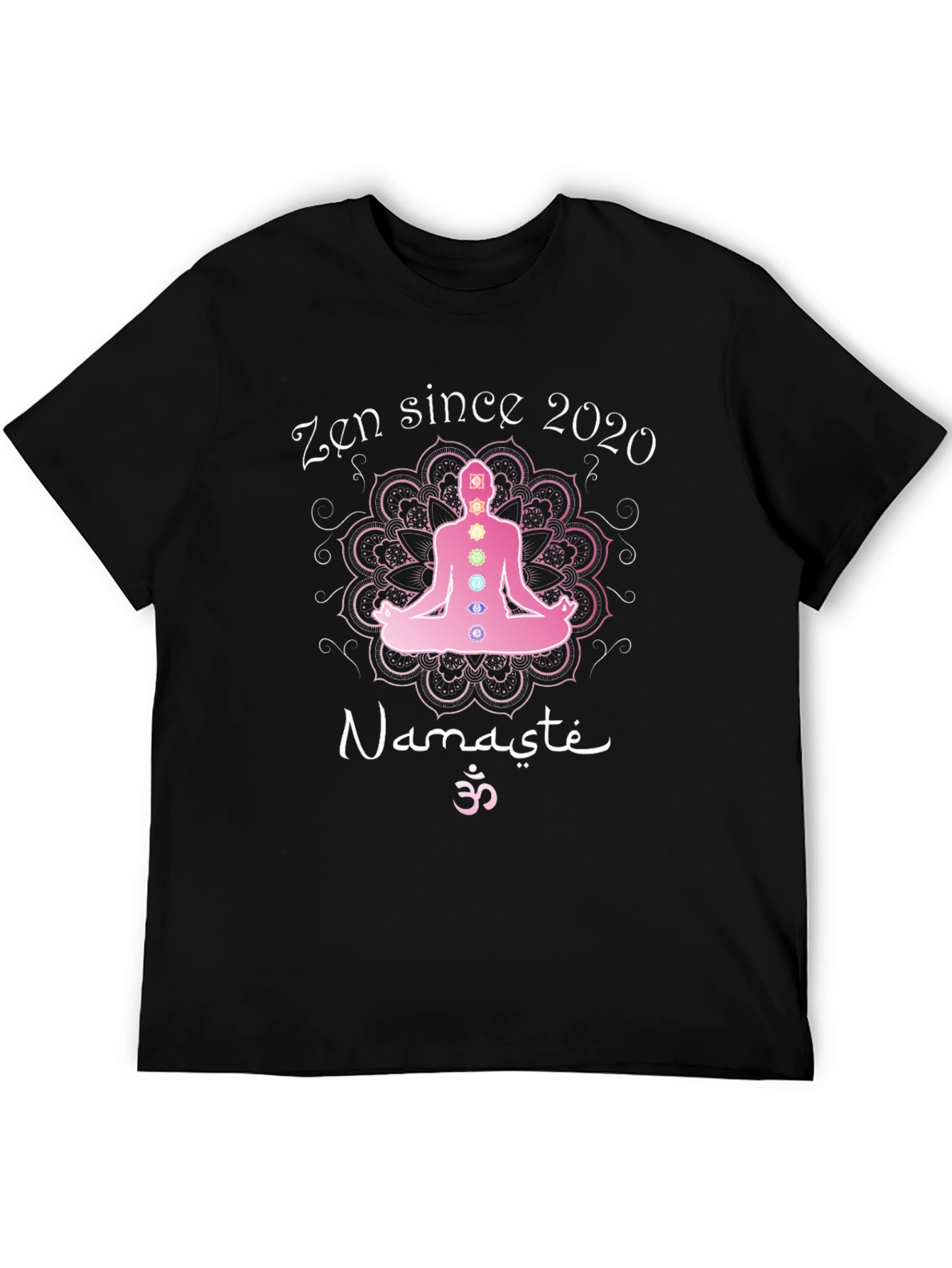 Zen Since 2020 Yoga Chakra Namaste T-Shirt