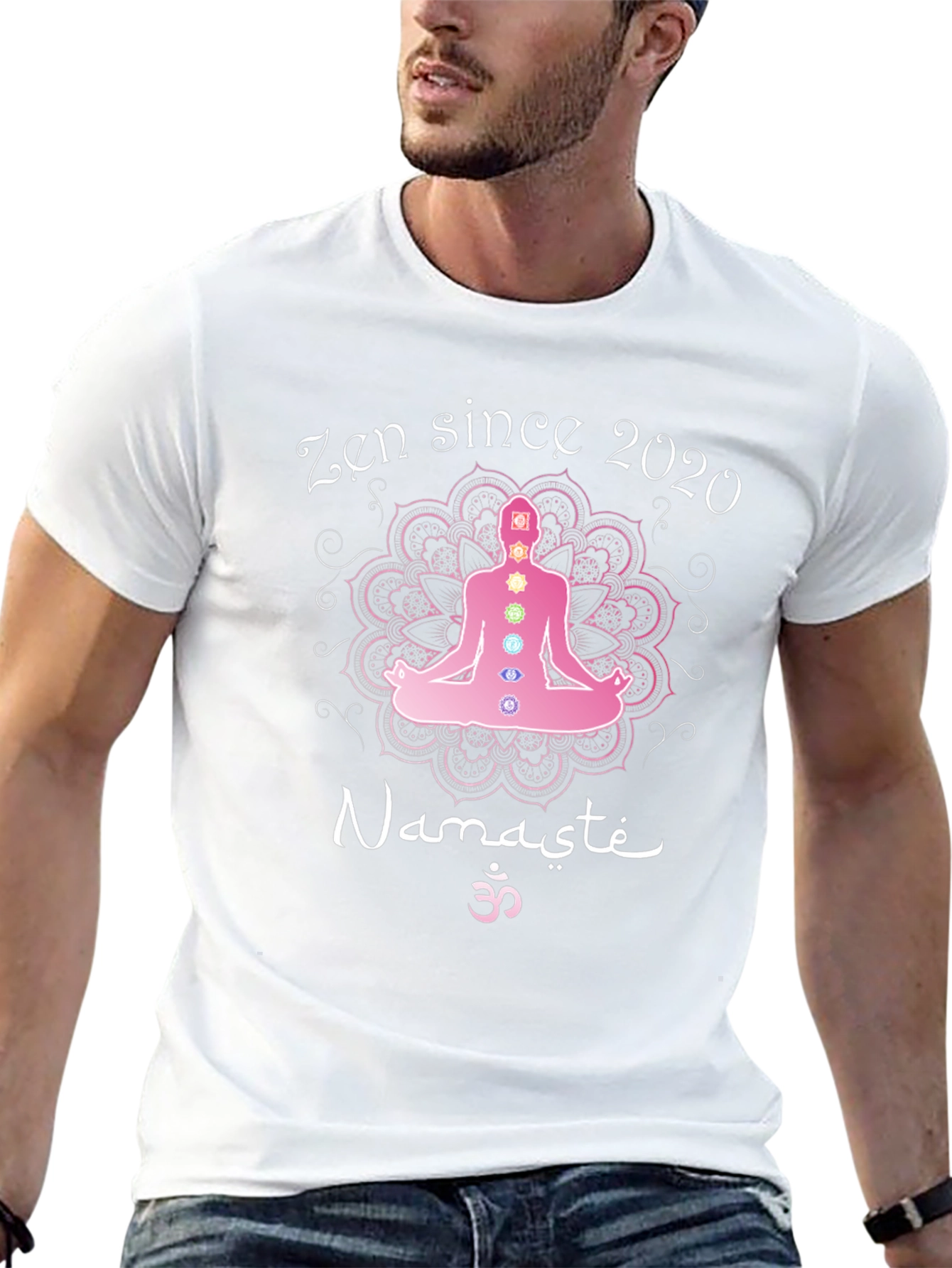 Zen Since 2020 Yoga Chakra Namaste T-Shirt