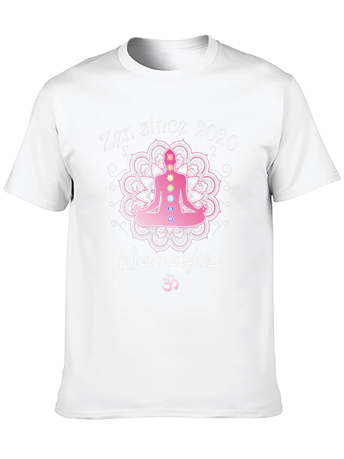 Zen Since 2020 Yoga Chakra Namaste T-Shirt