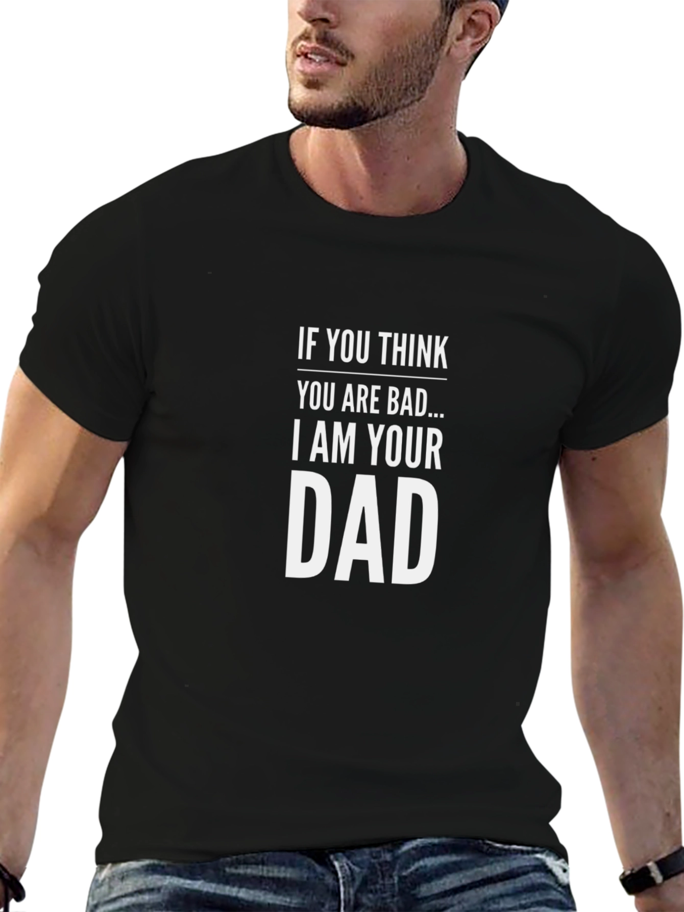 I Am Your Dad Graphic Tee - Black