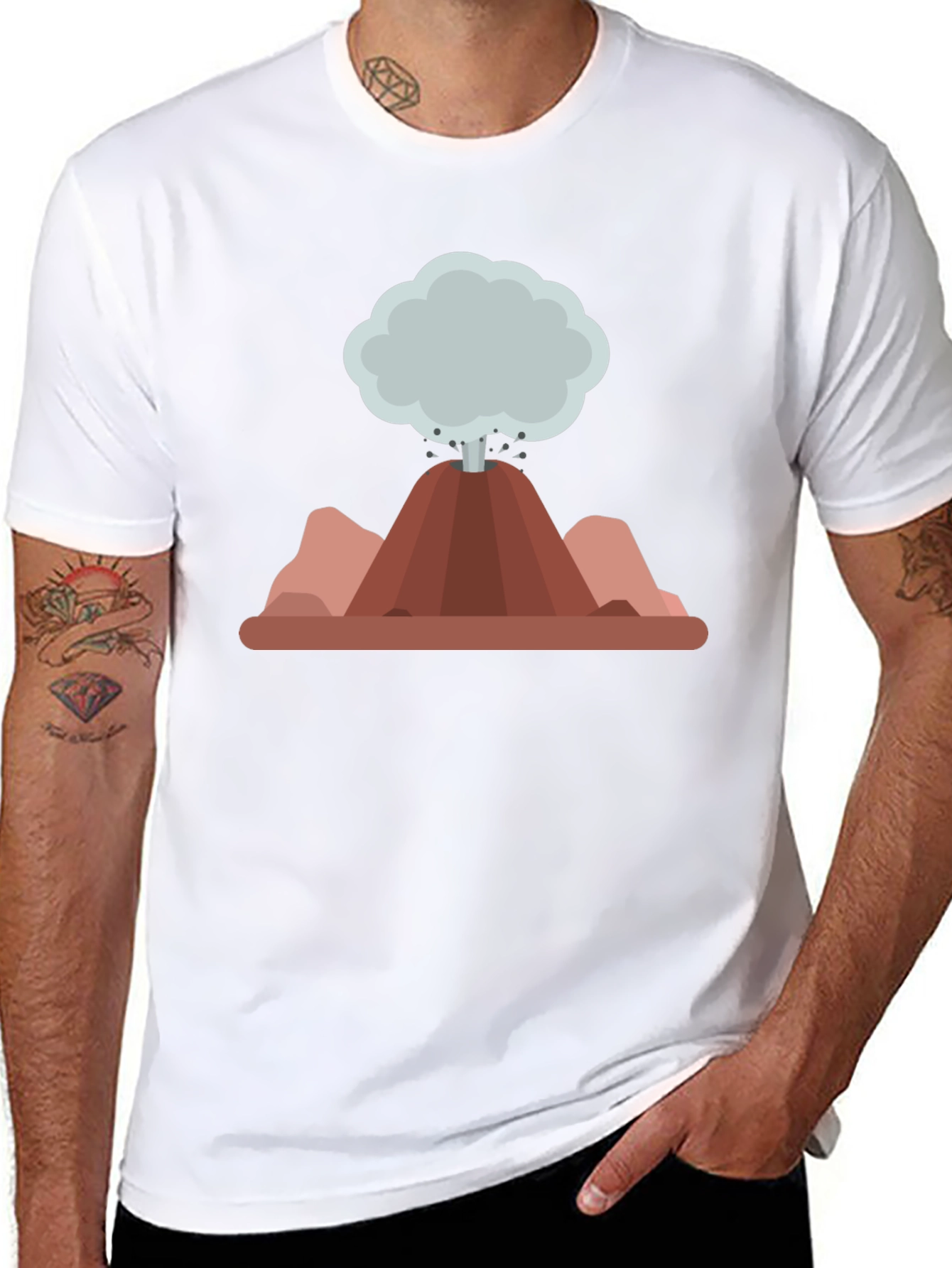 Volcano T-Shirt - Erupting Style!