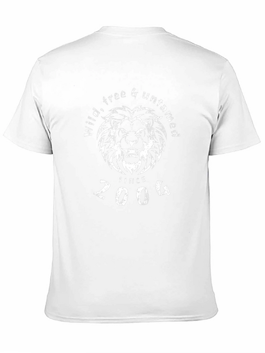 Wild & Untamed Lion Graphic Tee - Since 2004