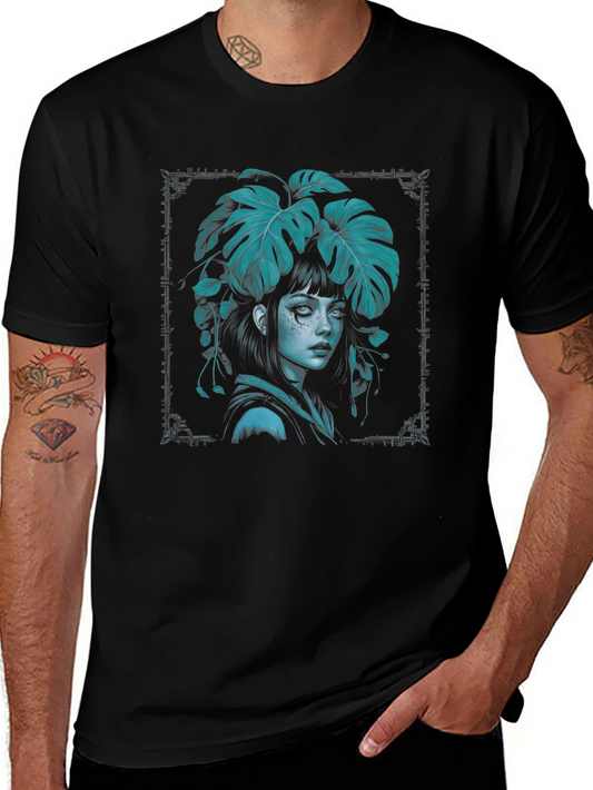 Plant Lady Graphic Tee - Unique Design