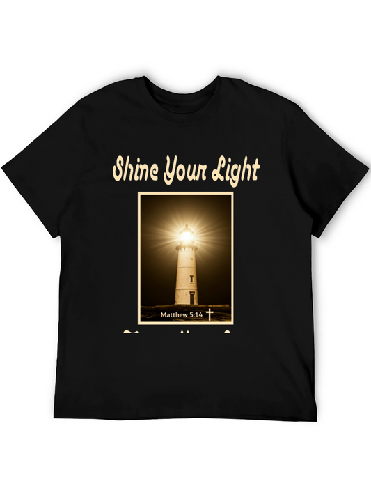 Shine Your Light Christian T-Shirt