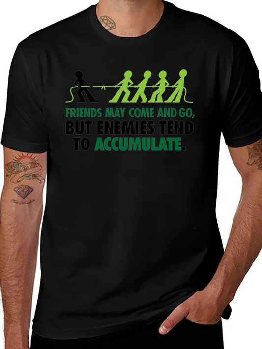 Friends Enemies Tug-of-War Graphic Tee