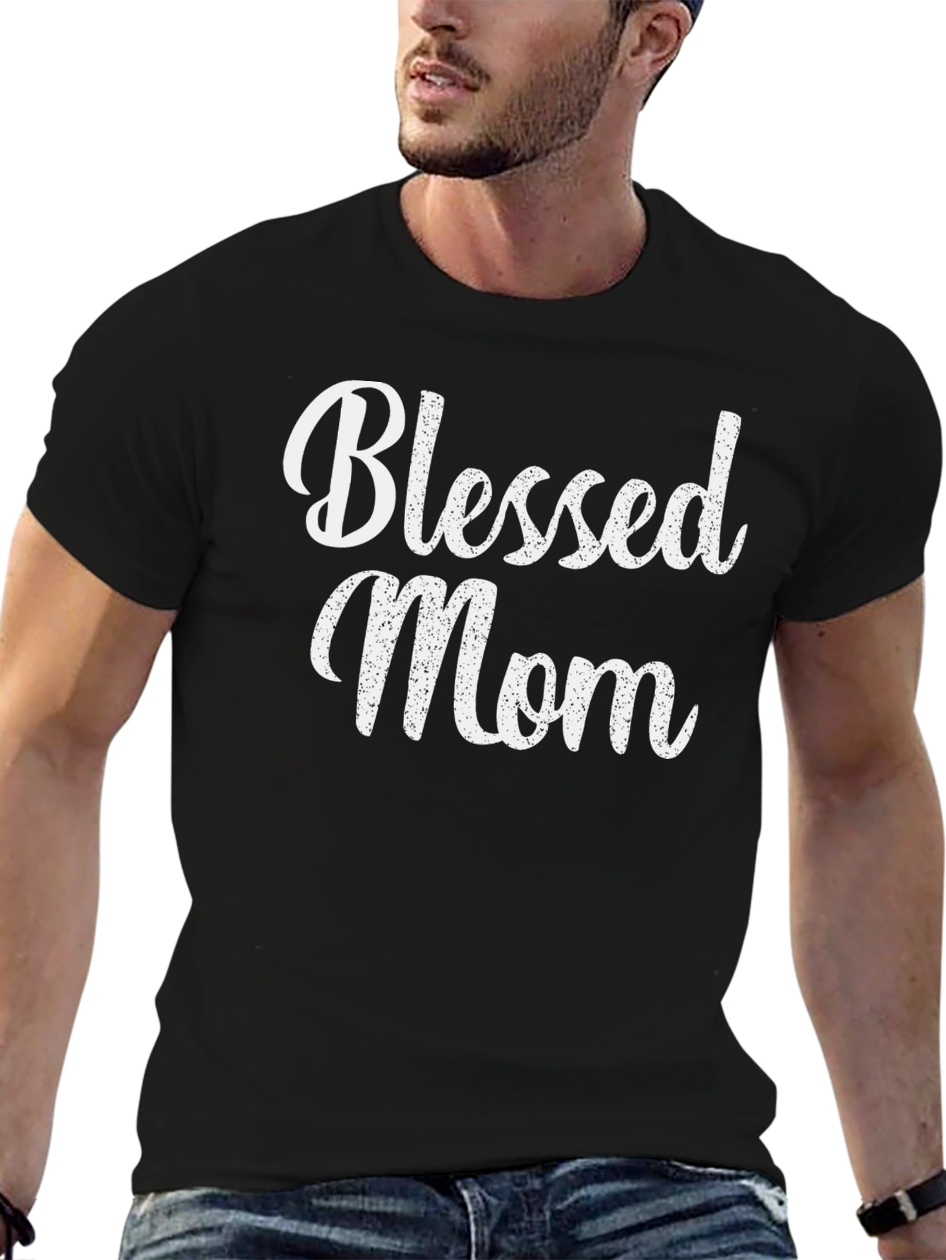 Blessed Mom T-Shirt - Black