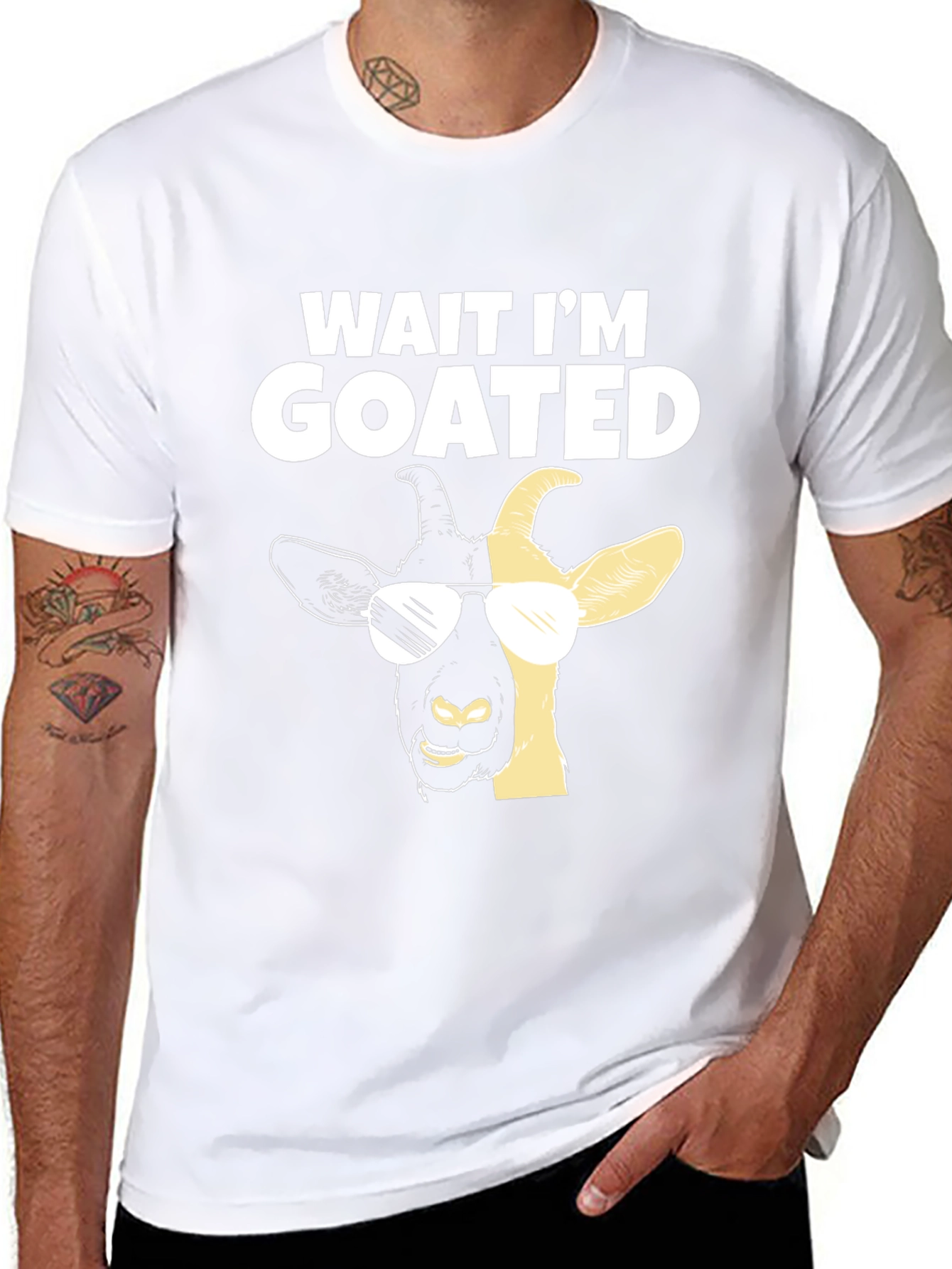 Wait Im GOATed Tee