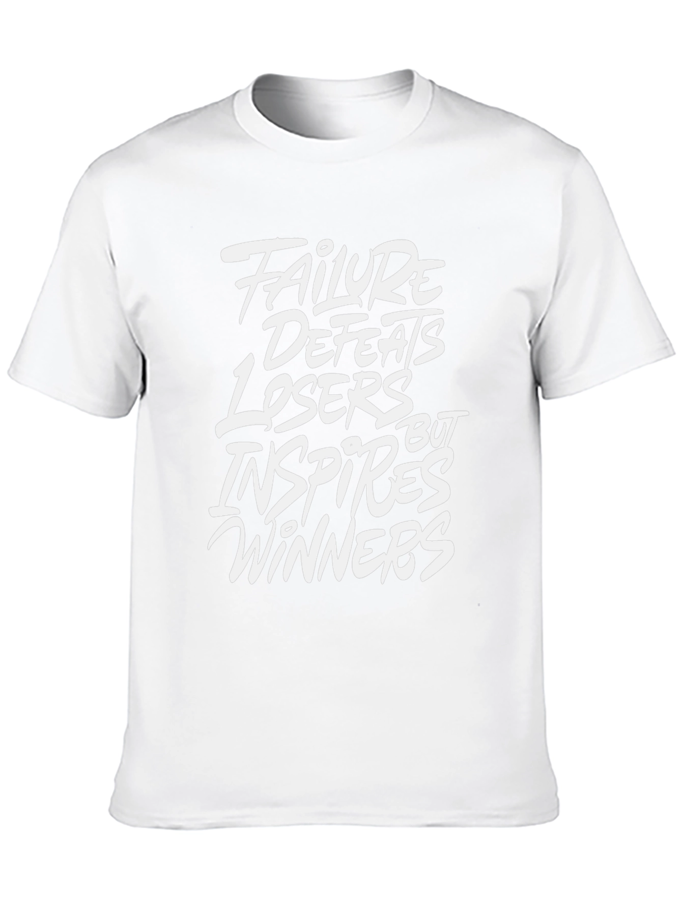 Inspirational Graphic Print T-Shirt