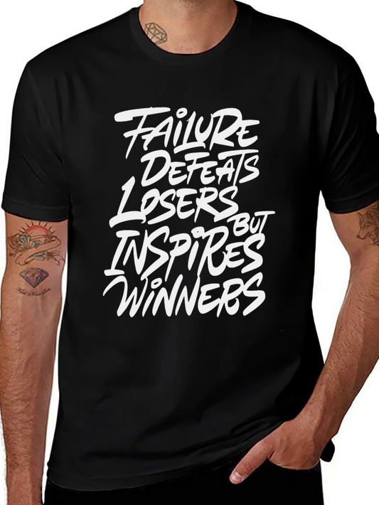 Inspirational Graphic Print T-Shirt