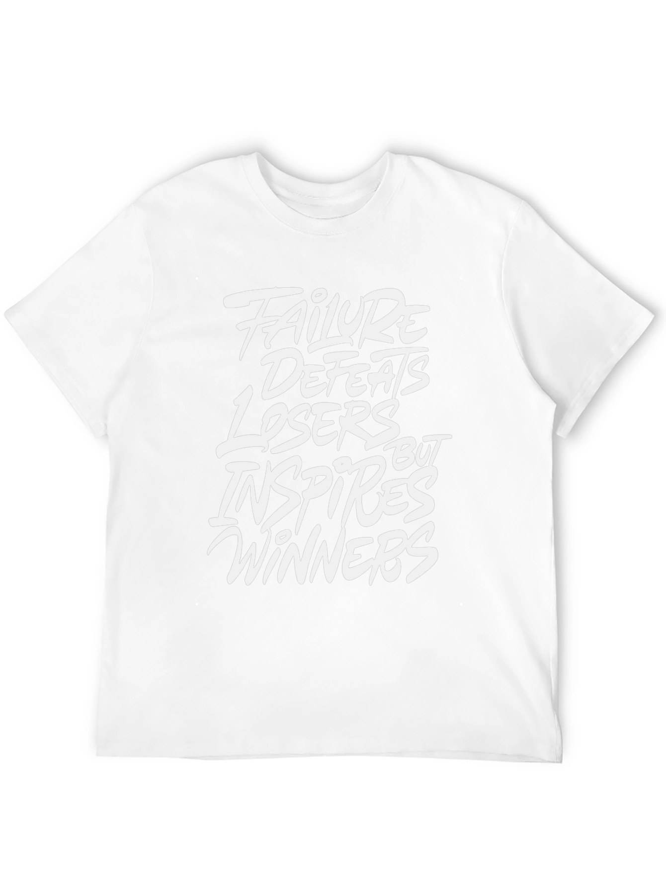Inspirational Graphic Print T-Shirt
