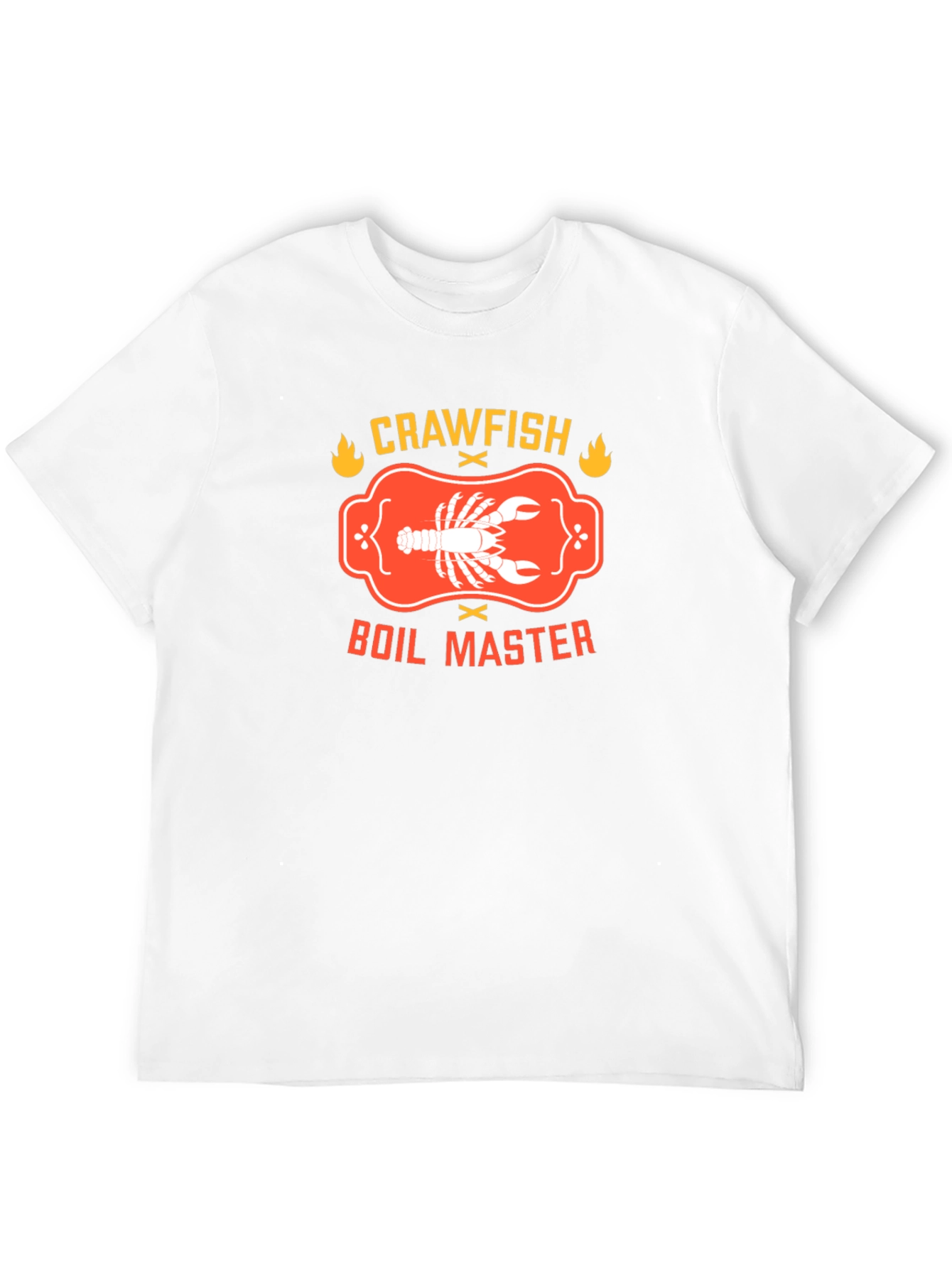Crawfish Boil Master Graphic Tee - Cajun Seafood T-Shirt