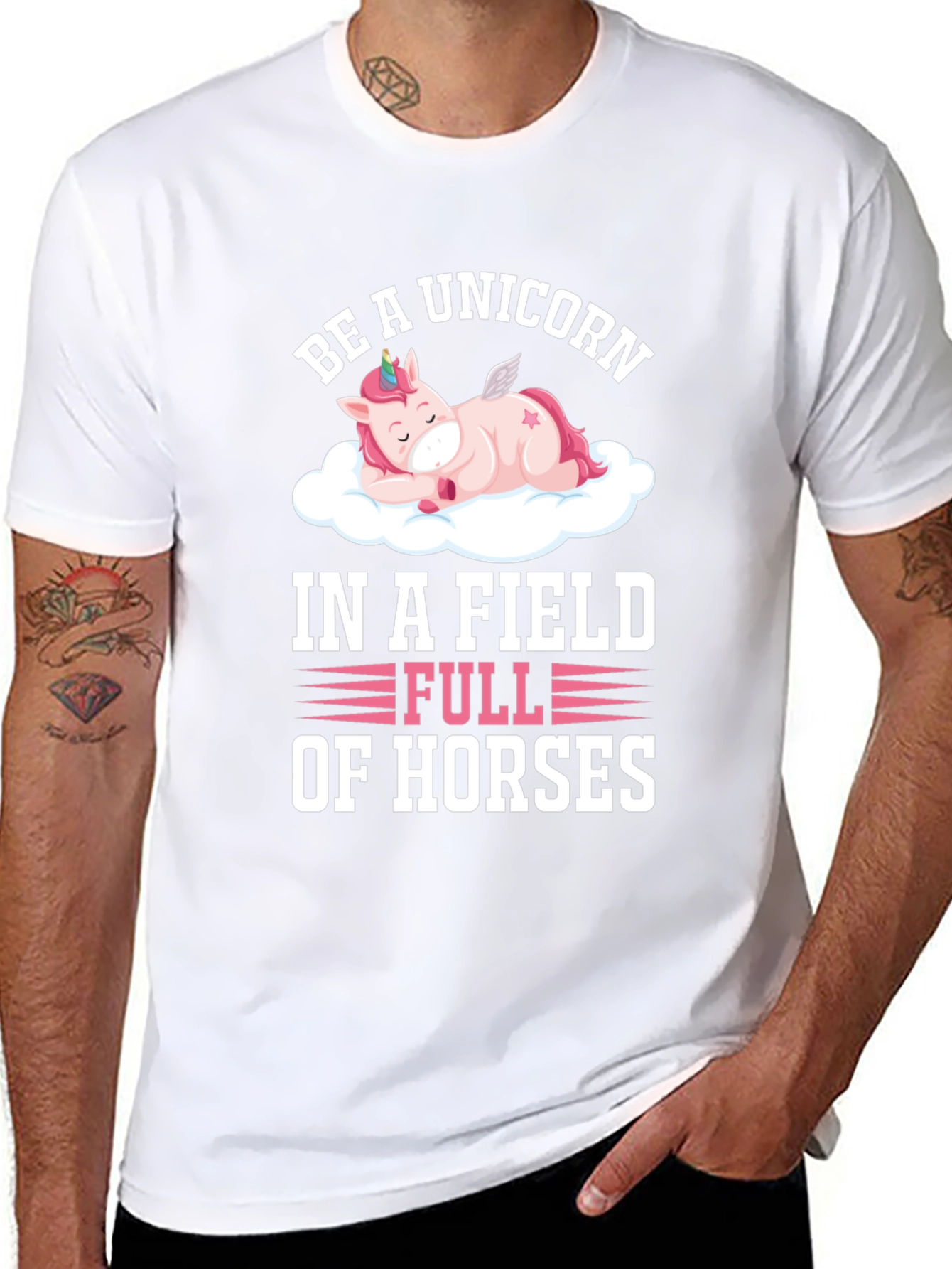 Be a Unicorn Graphic T-Shirt