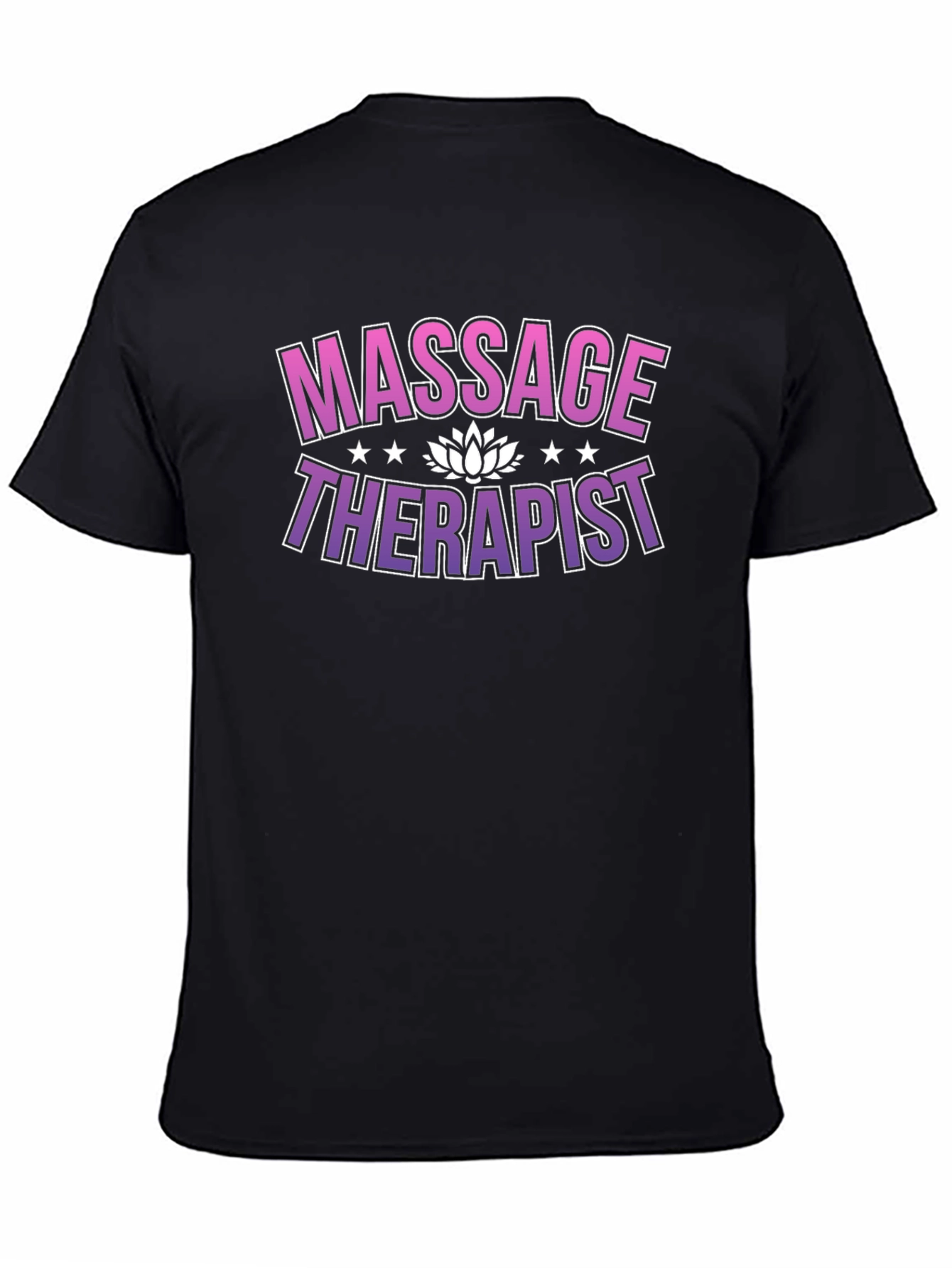 Massage Therapist T-Shirt - Black Unisex Tee