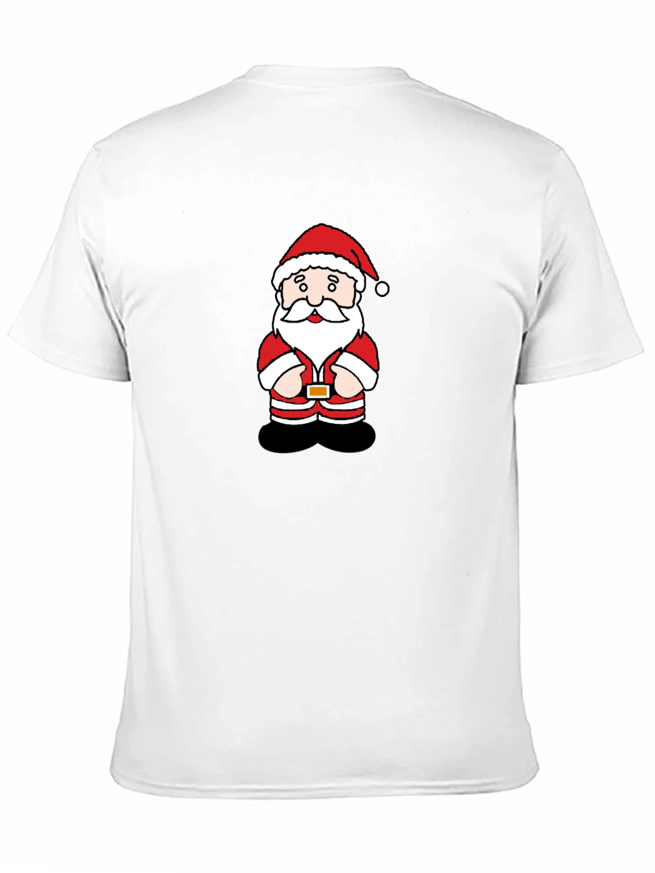 Festive Santa Claus Graphic T-Shirt