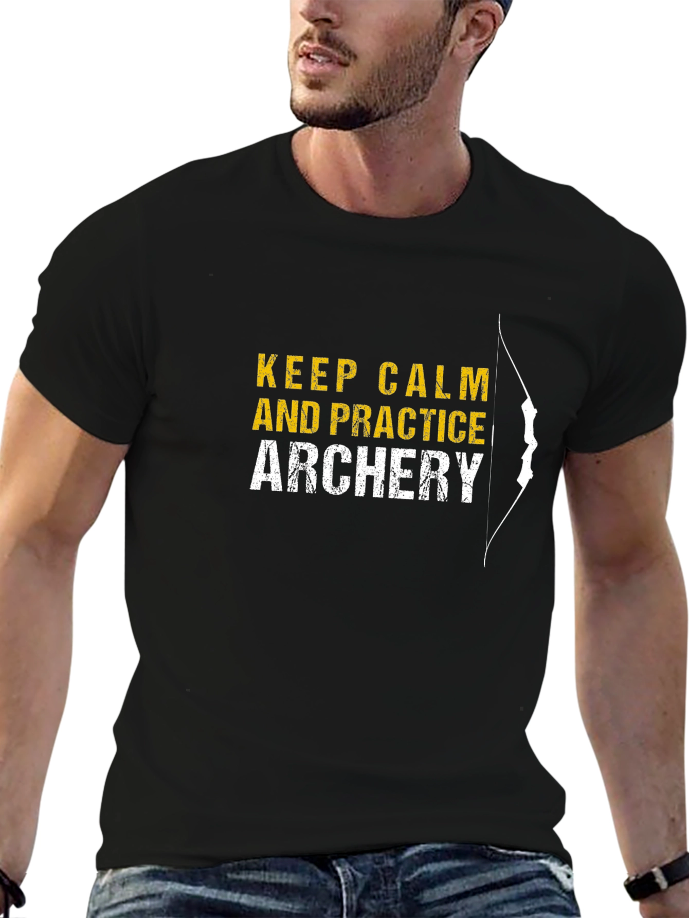 Archery Practice T-Shirt - Keep Calm