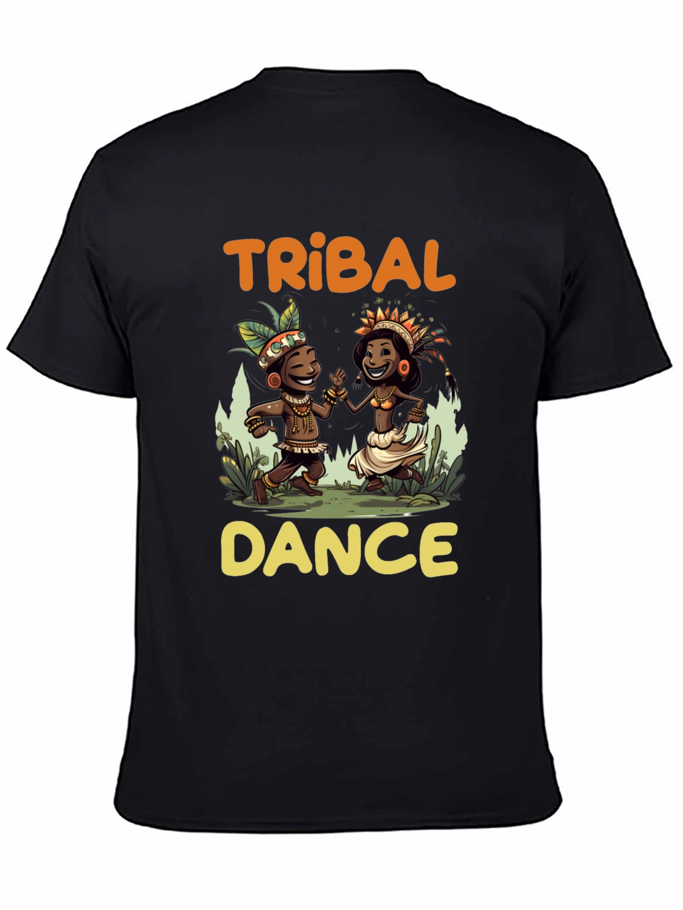 Tribal Dance Graphic T-Shirt