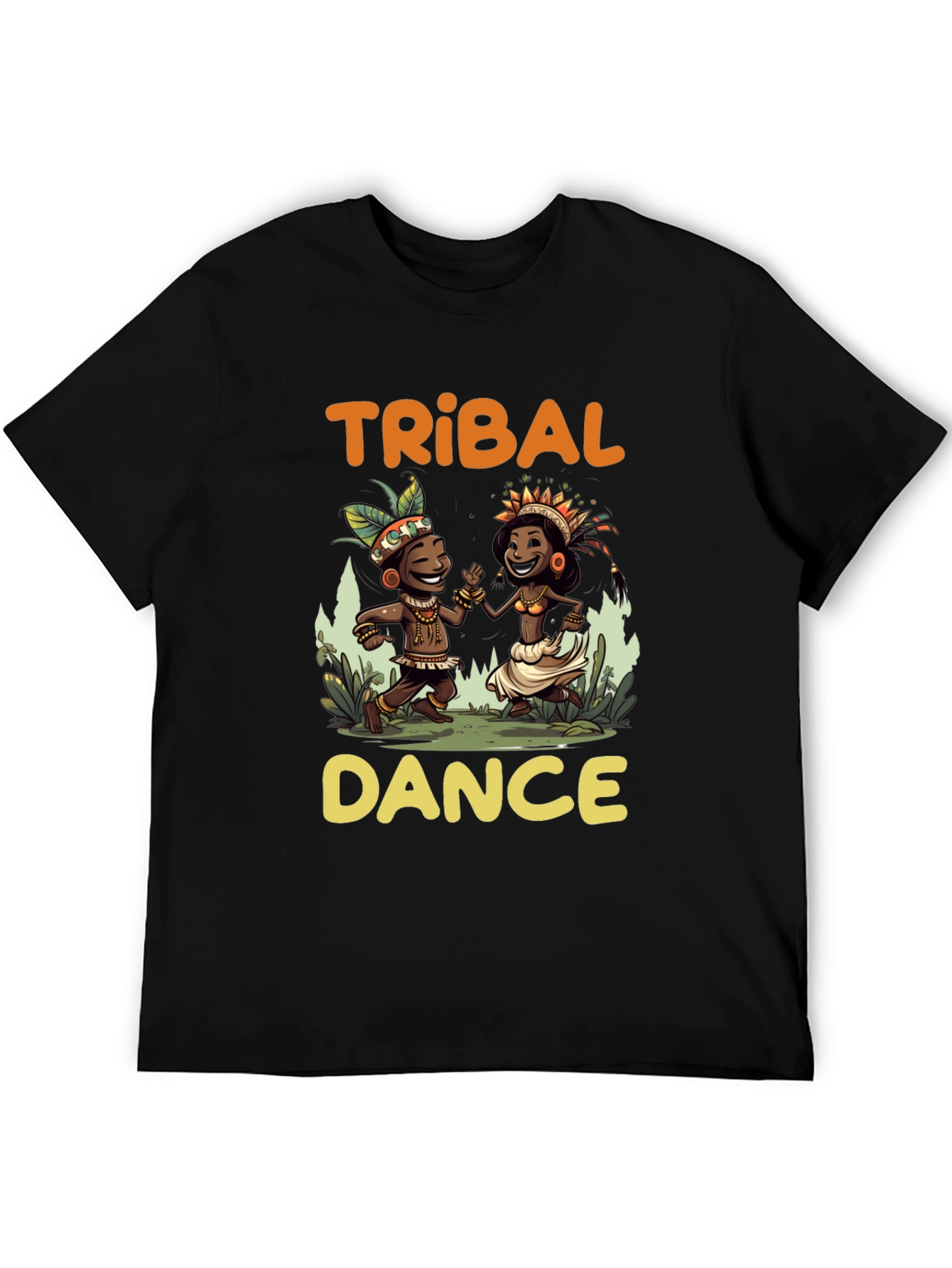 Tribal Dance Graphic T-Shirt