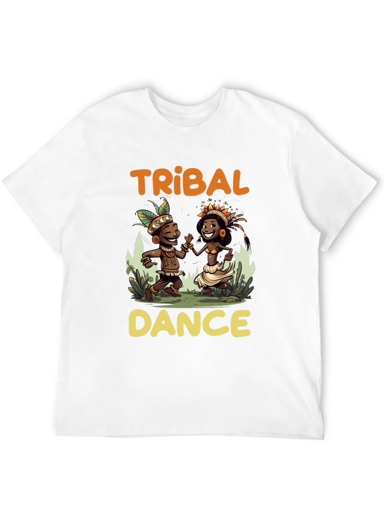 Tribal Dance Graphic T-Shirt
