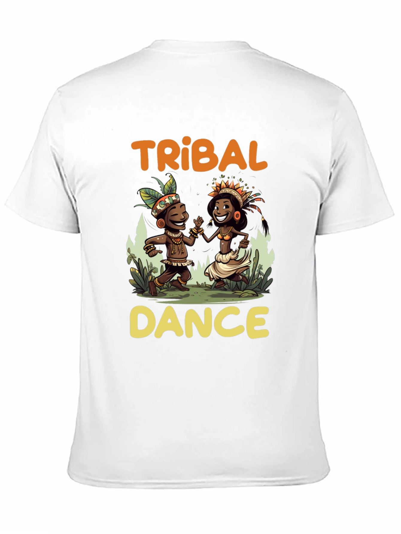 Tribal Dance Graphic T-Shirt