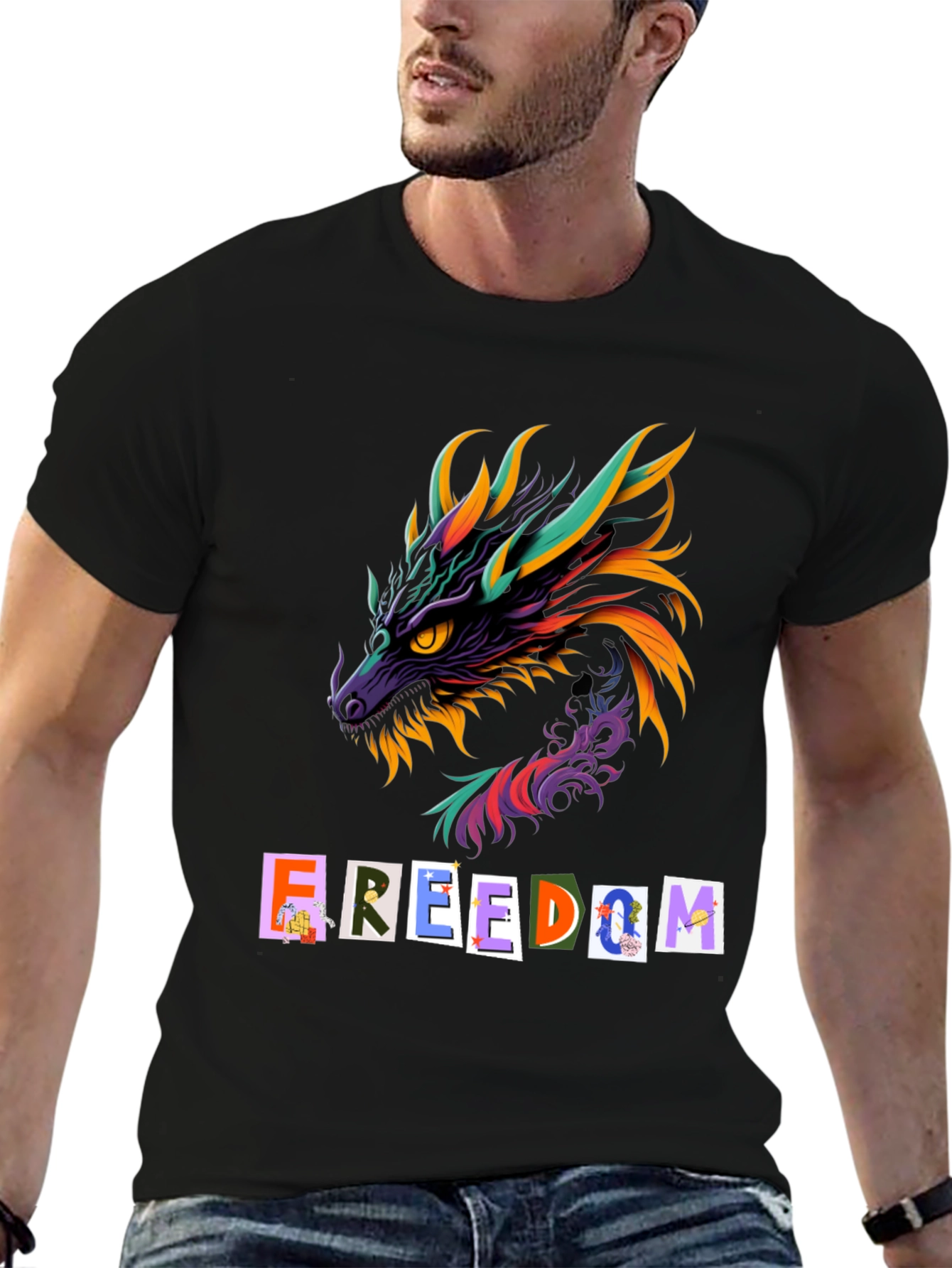 Dragon Freedom Graphic Tee
