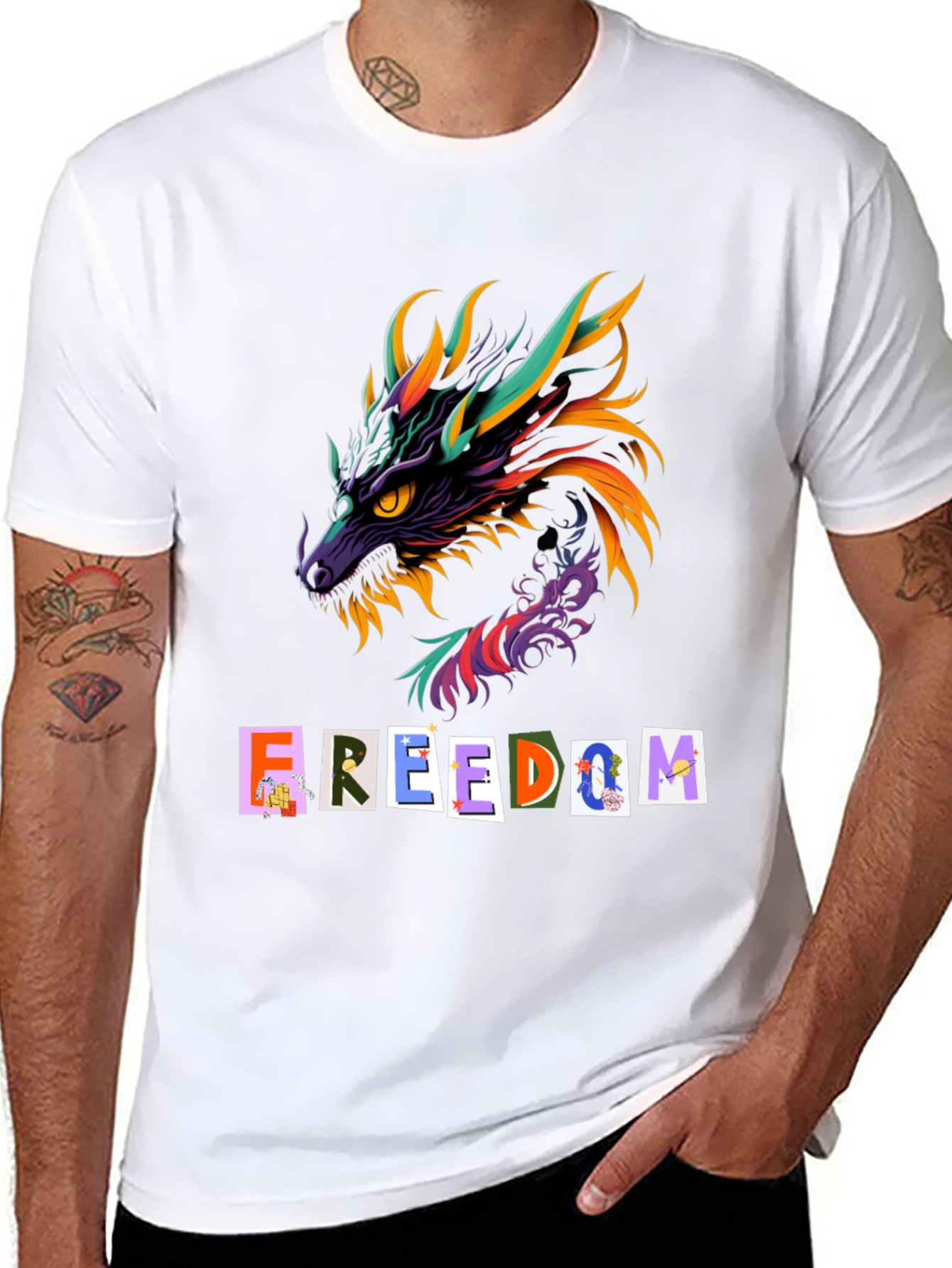Dragon Freedom Graphic Tee