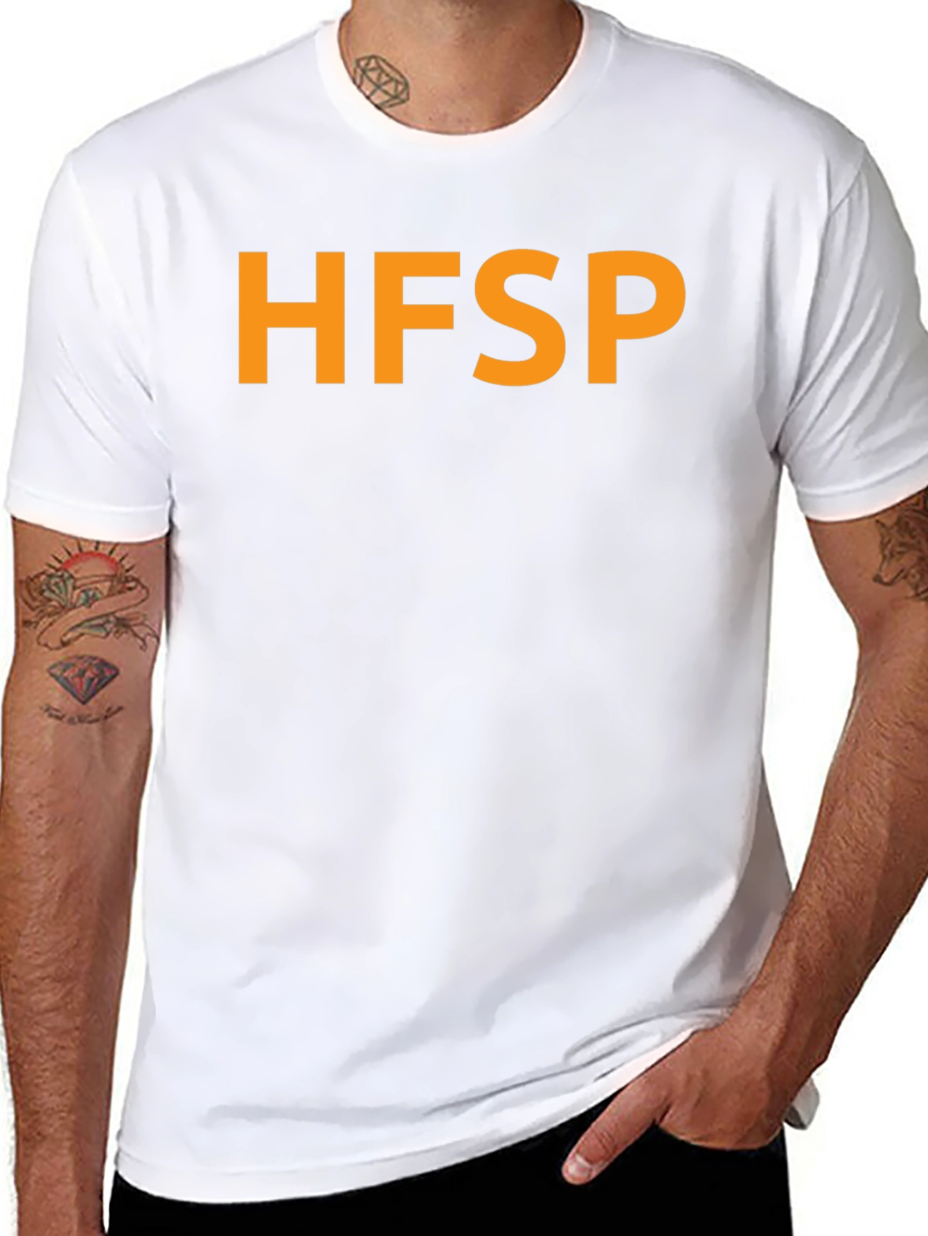 HFSP Bold Tee - Classic Black Cotton Blend