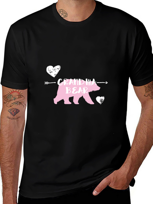 Grandma Bear T-Shirt - Cute Graphic Tee