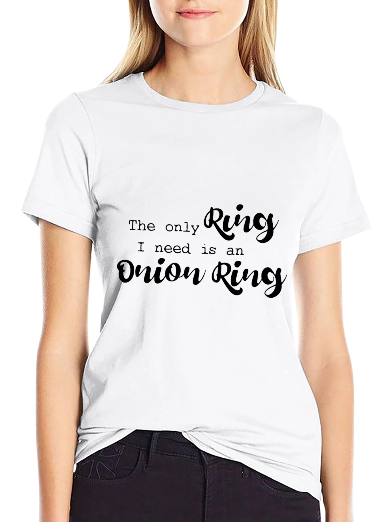 Onion Ring Humor T-Shirt