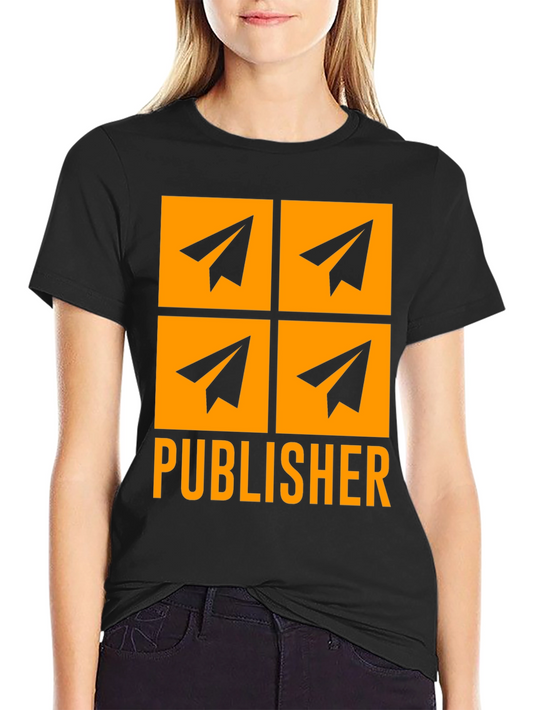 Publisher Paper Airplane T-Shirt