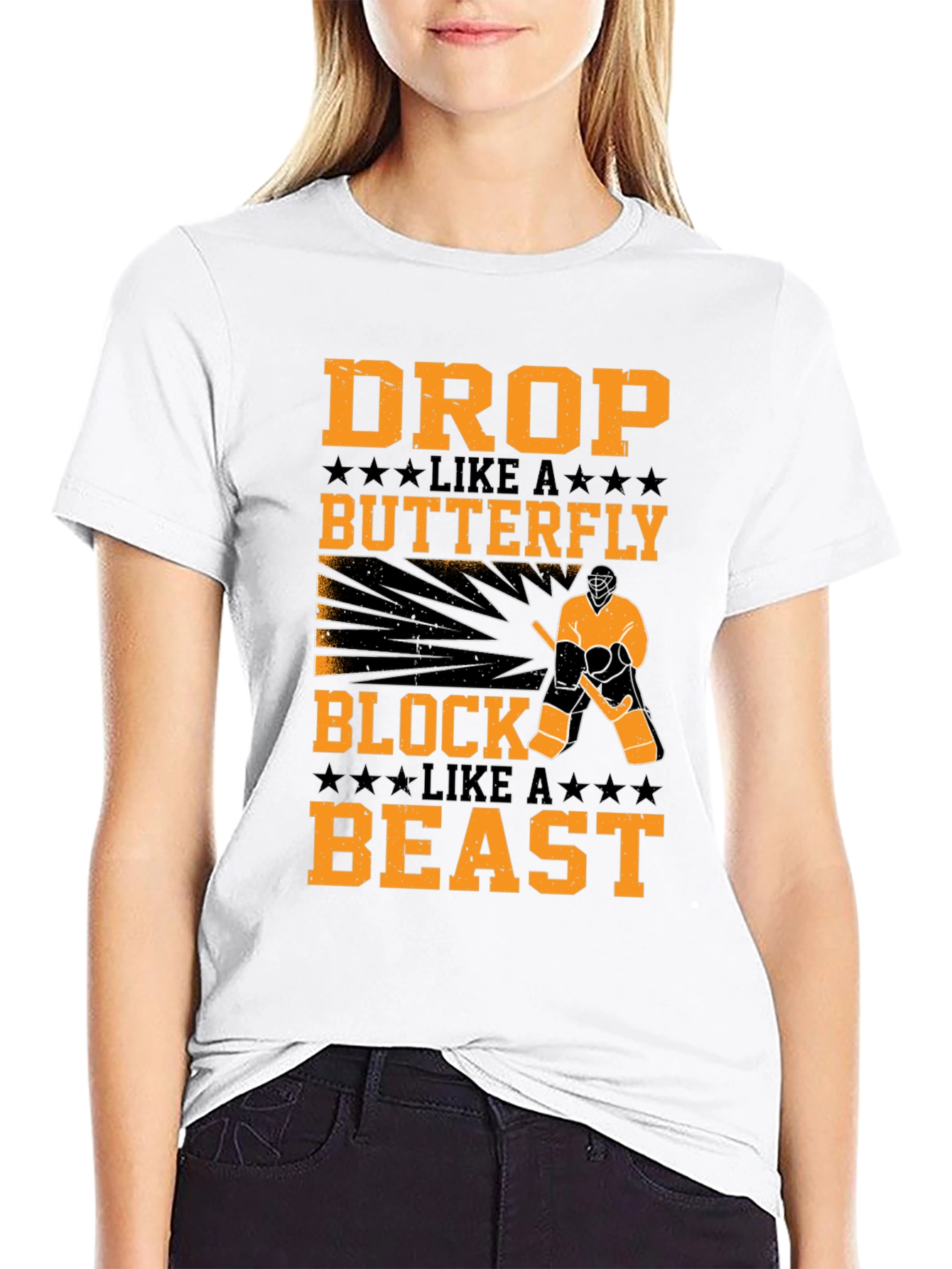 Drop Like a Butterfly Block Like a Beast T-Shirt