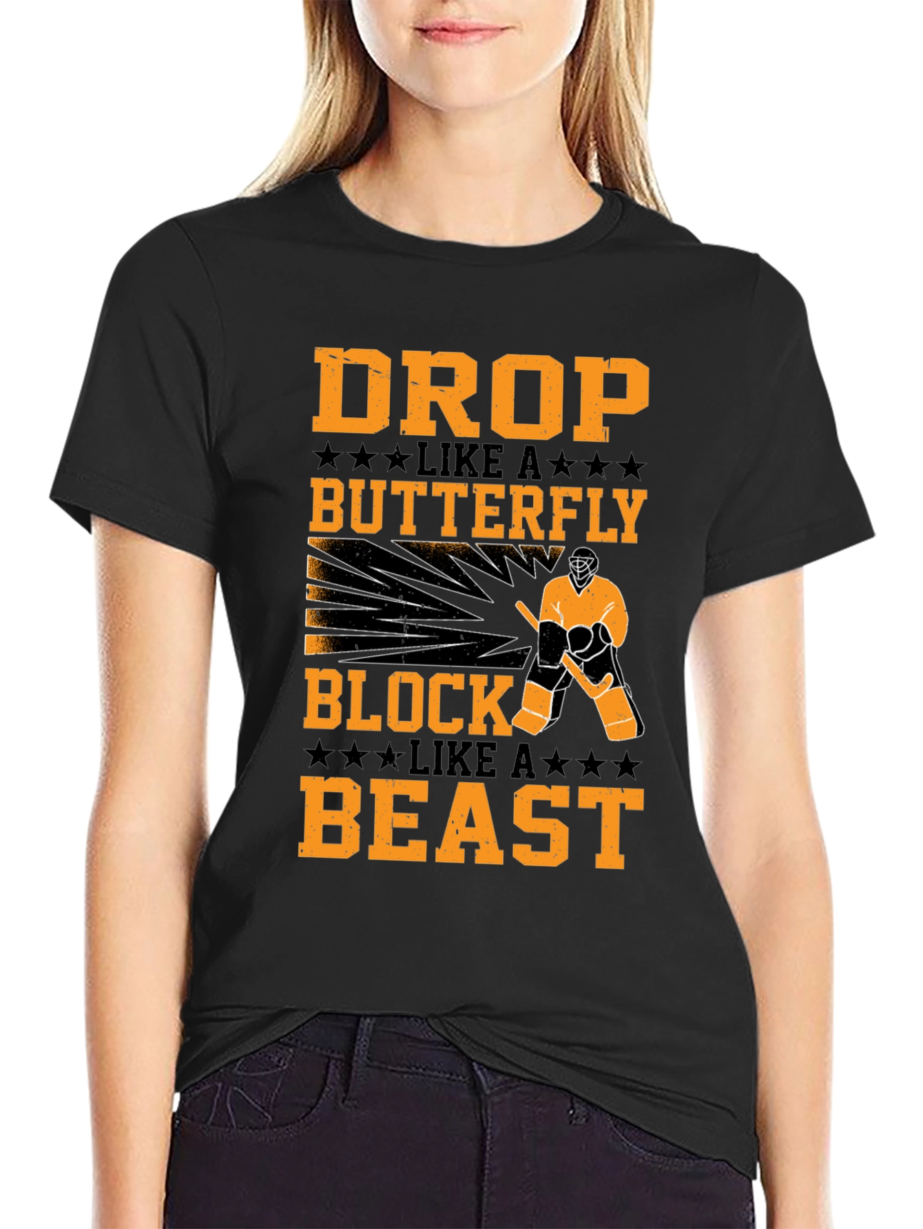 Drop Like a Butterfly Block Like a Beast T-Shirt