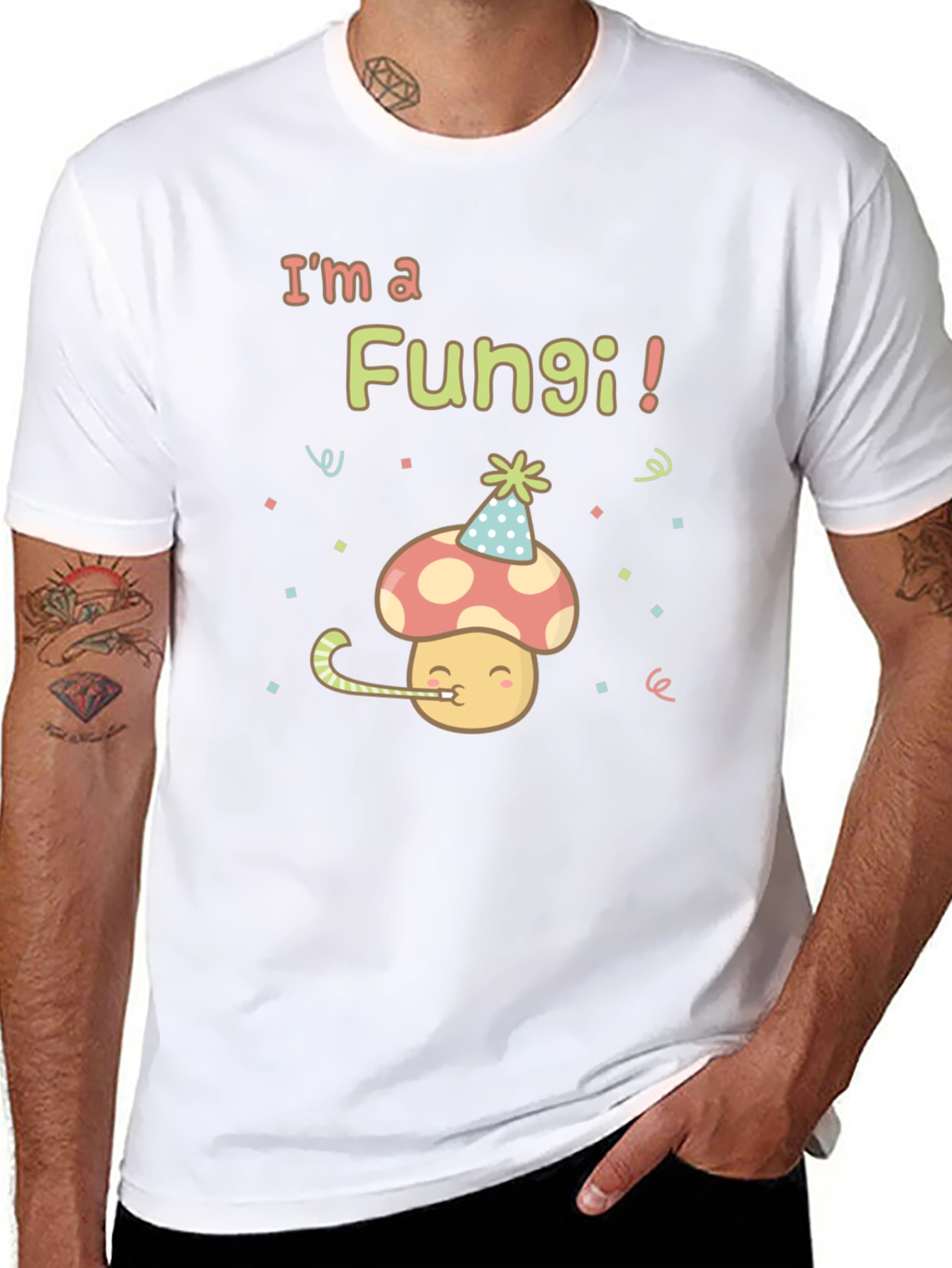 Im a Fungi! Birthday Mushroom T-Shirt