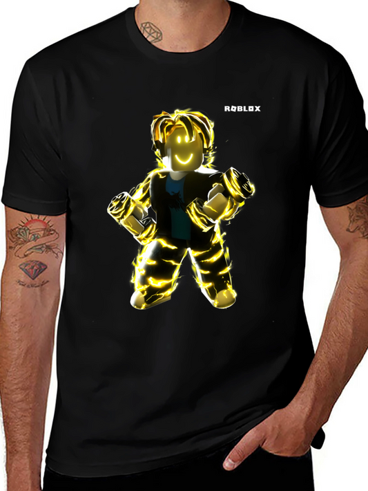 Roblox Character Black T-Shirt