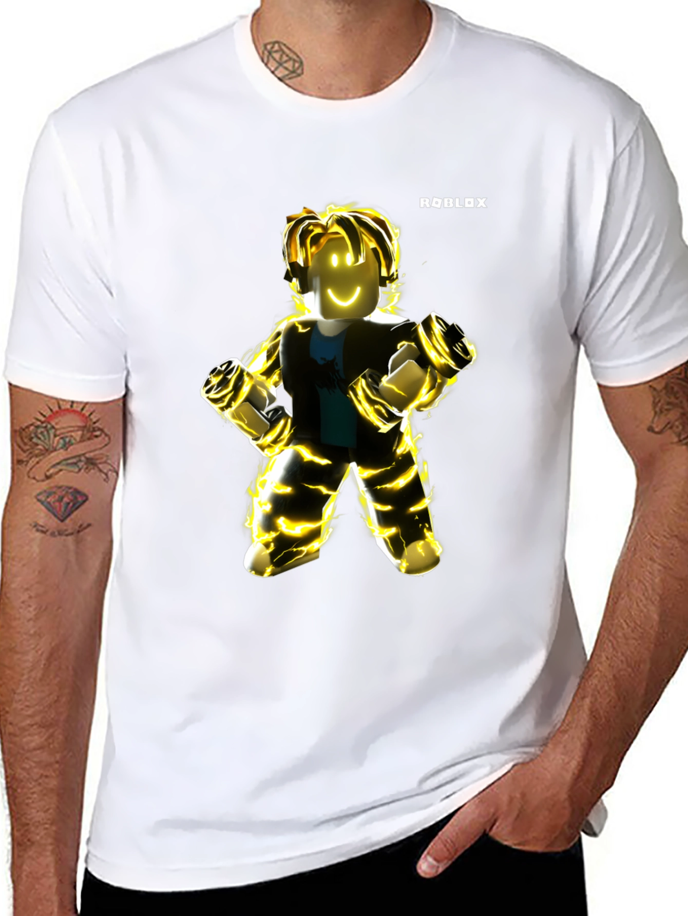 Roblox Character Black T-Shirt