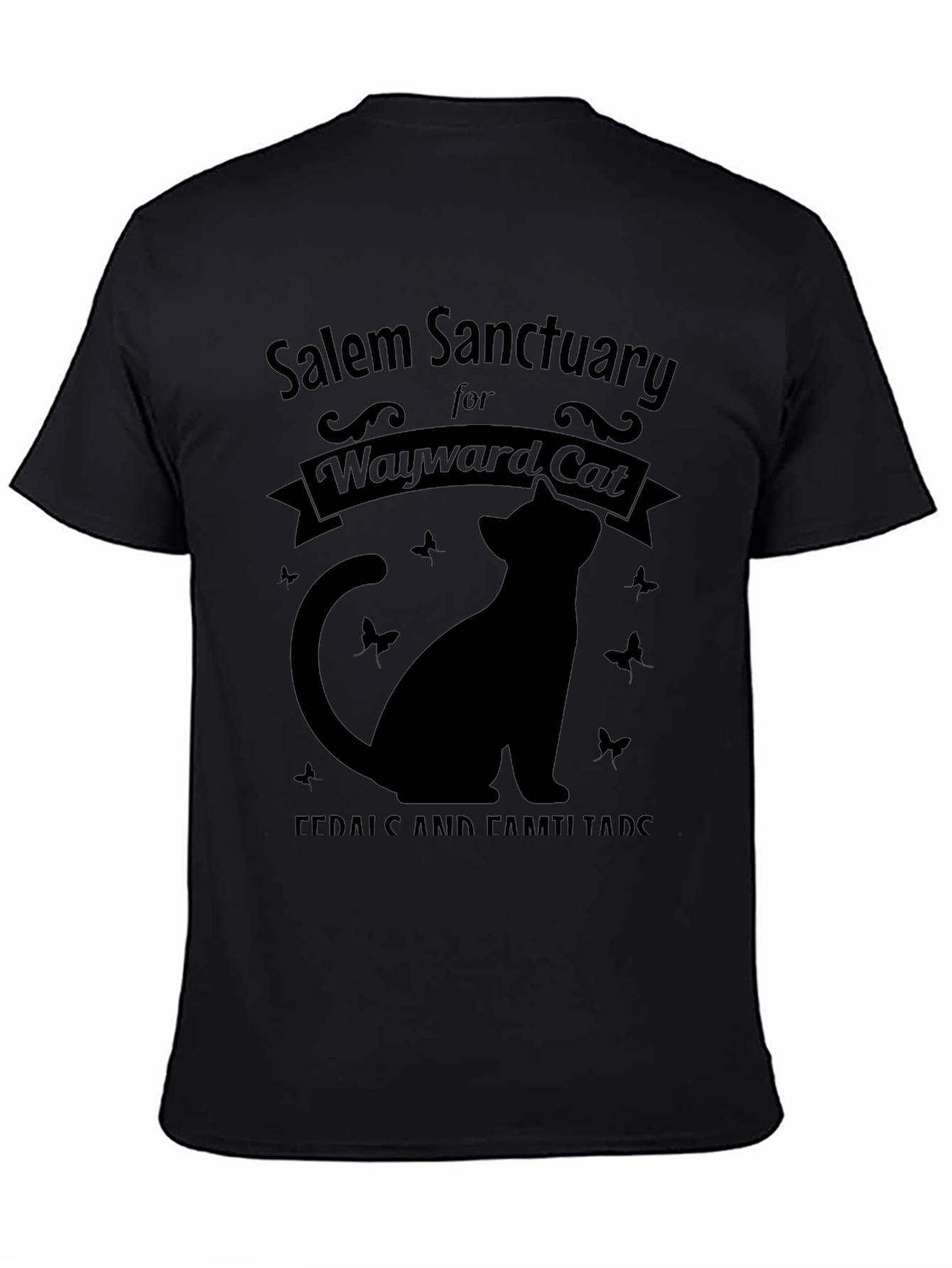 Salem Sanctuary Wayward Cat T-Shirt