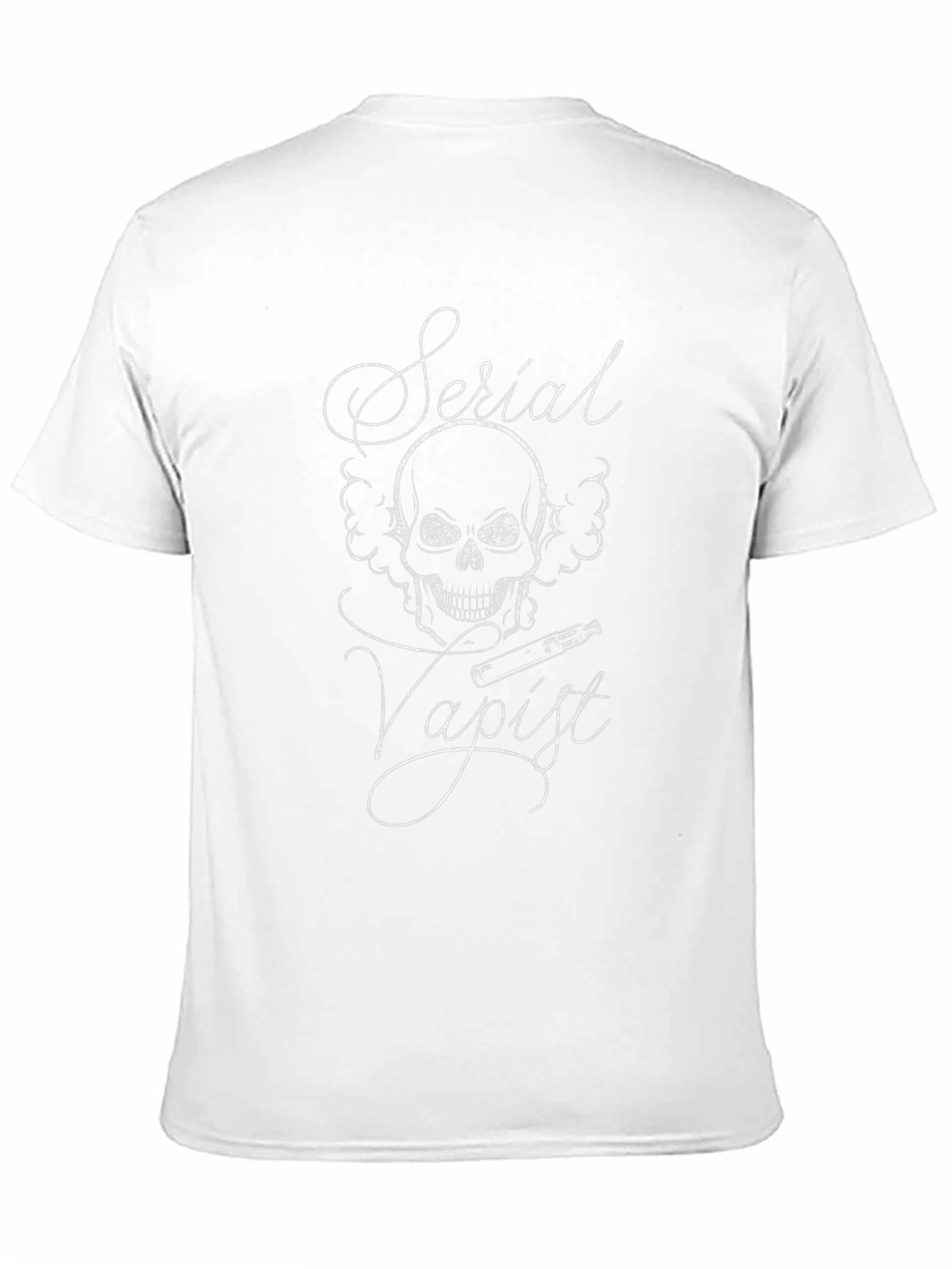 Serial Vapist Graphic Tee - Black Cotton T-Shirt