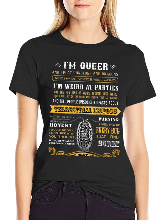Queer Dungeon Master Bug Lover T-Shirt