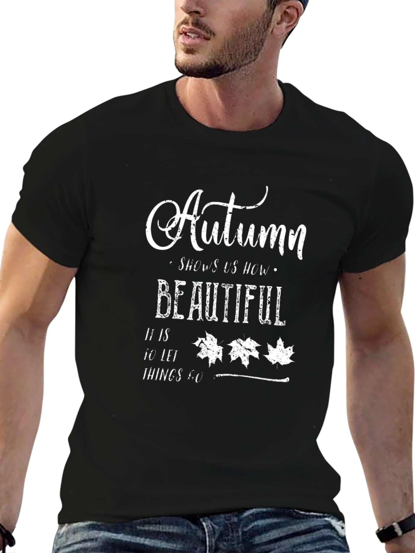 Autumn Graphic Tee - Shows Us How Beautiful
