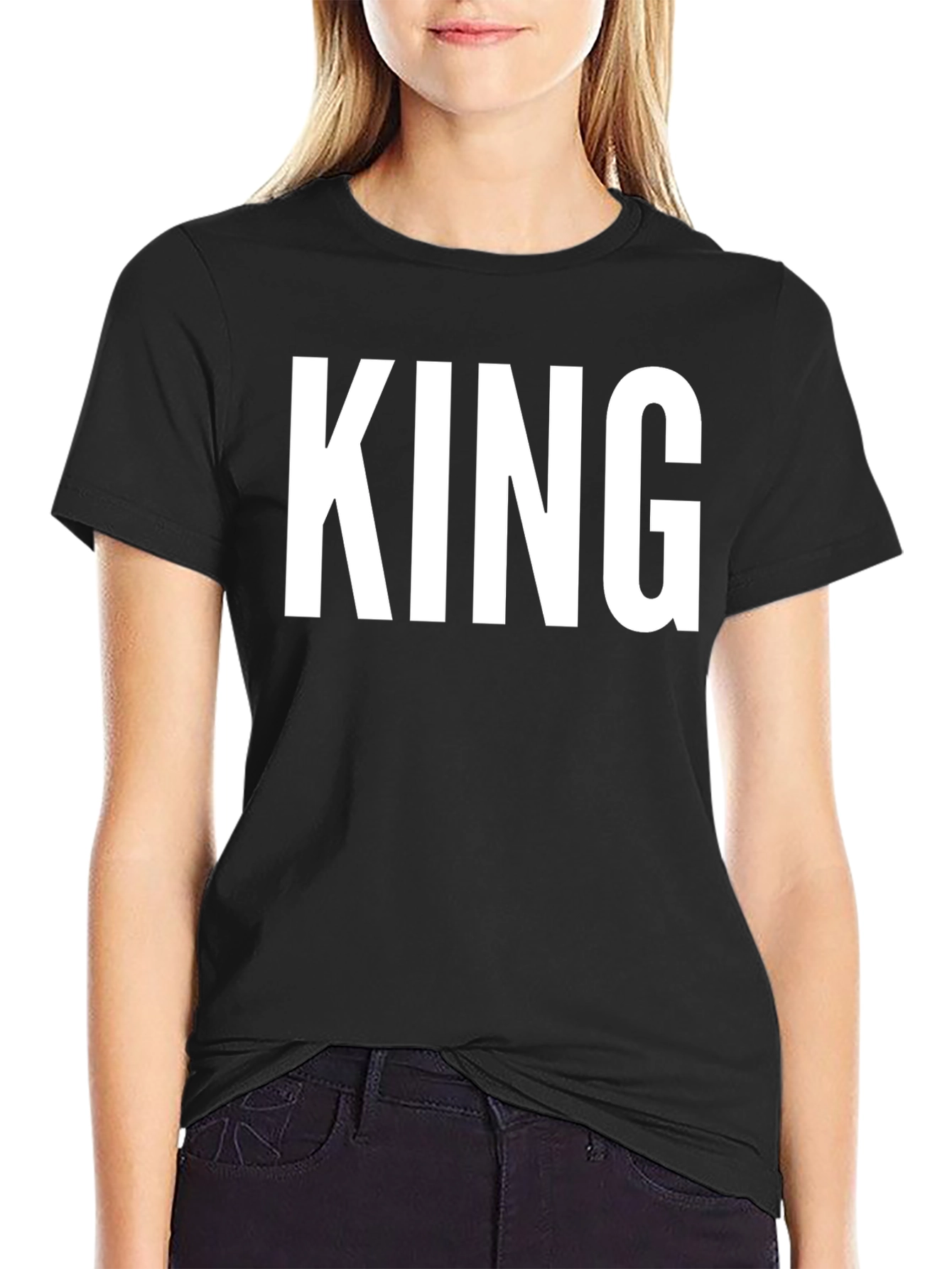 King Graphic Tee - Bold Statement T-Shirt