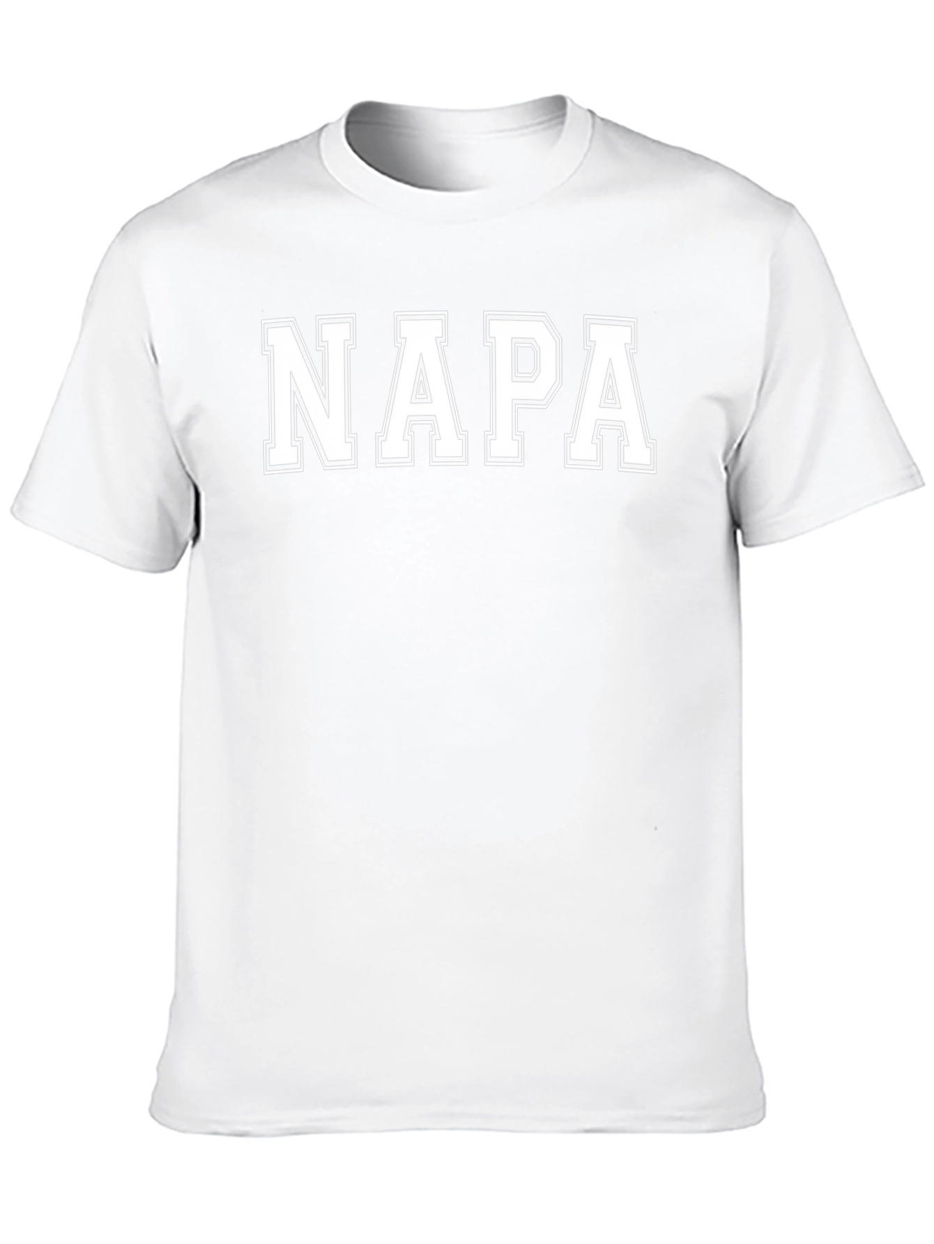 NAPA Collegiate Style Graphic T-Shirt - Black