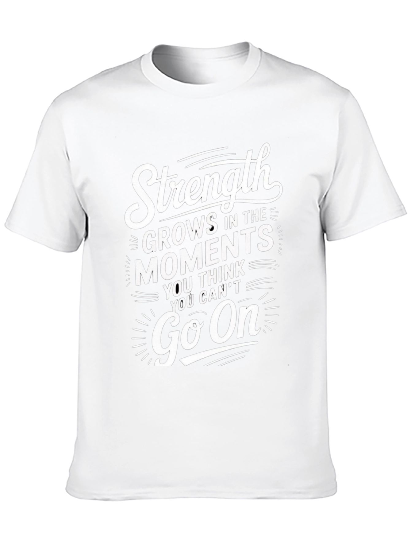 Strength Motivational Graphic Tee