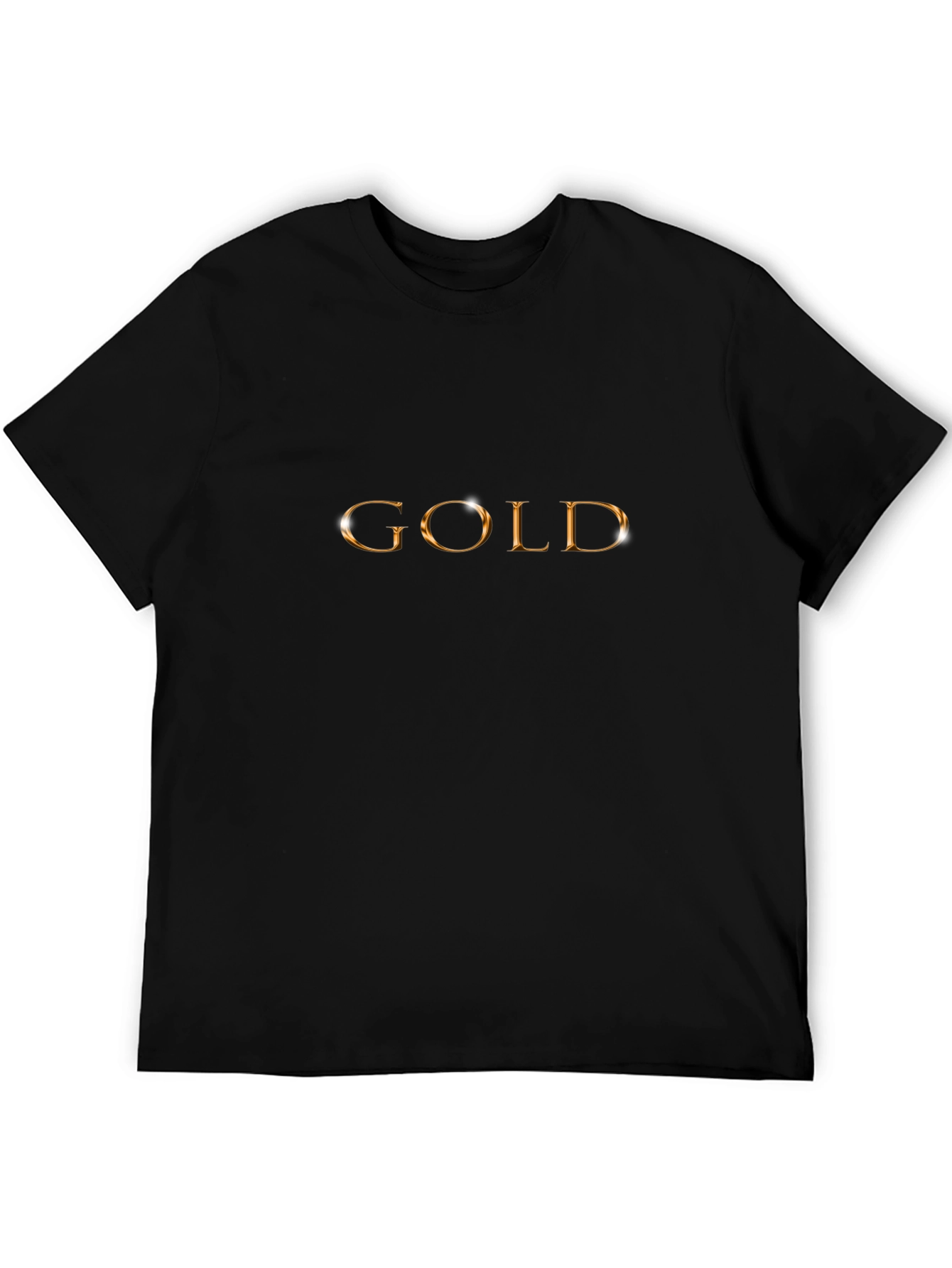 GOLD Graphic Tee - Premium Cotton Blend T-Shirt