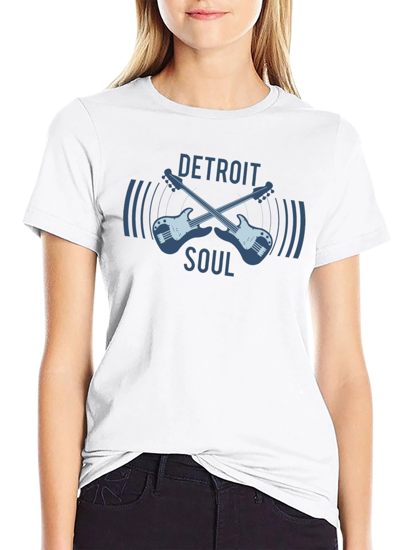 Detroit Soul T-Shirt - Guitar Graphic Tee
