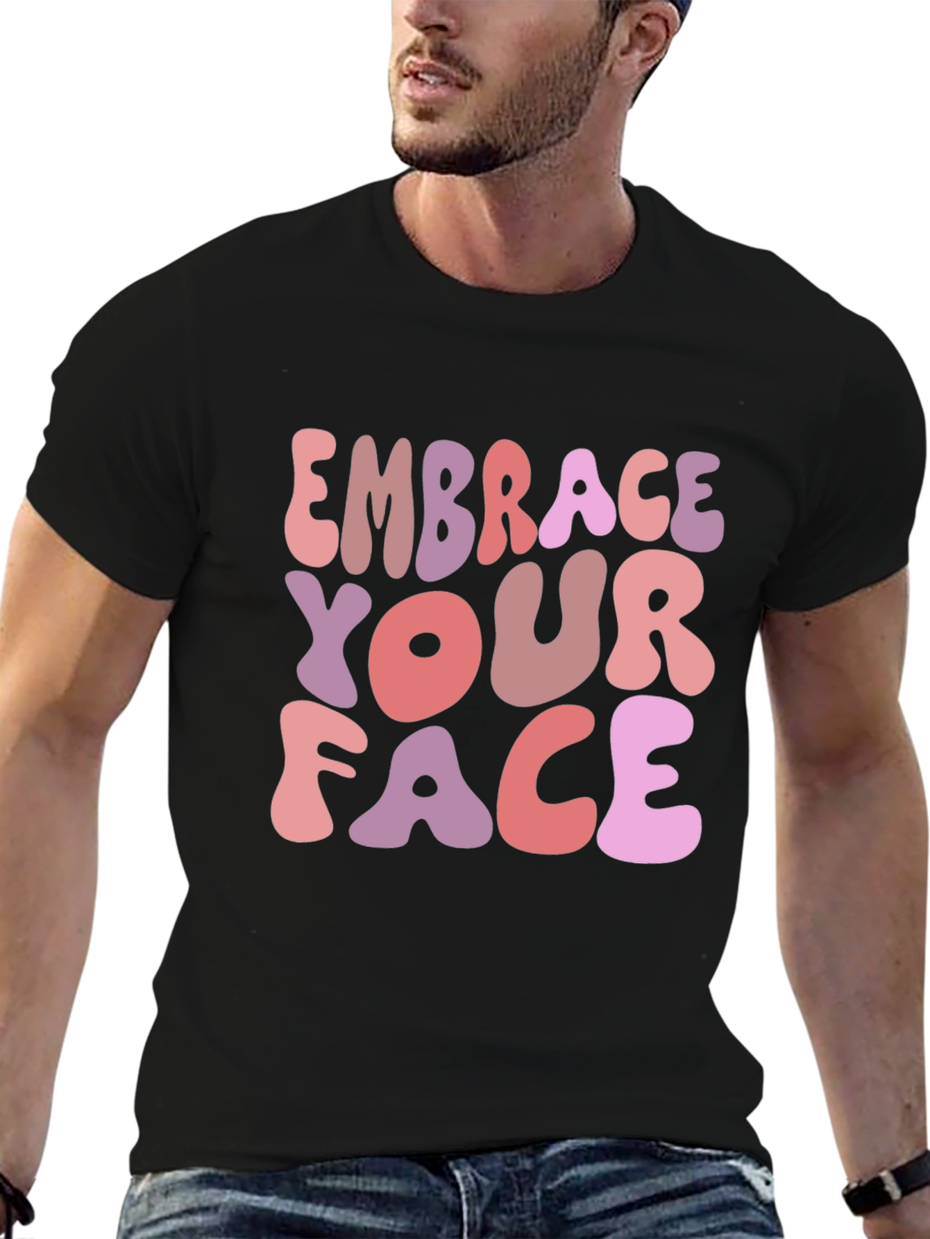 Embrace Your Face Graphic Tee
