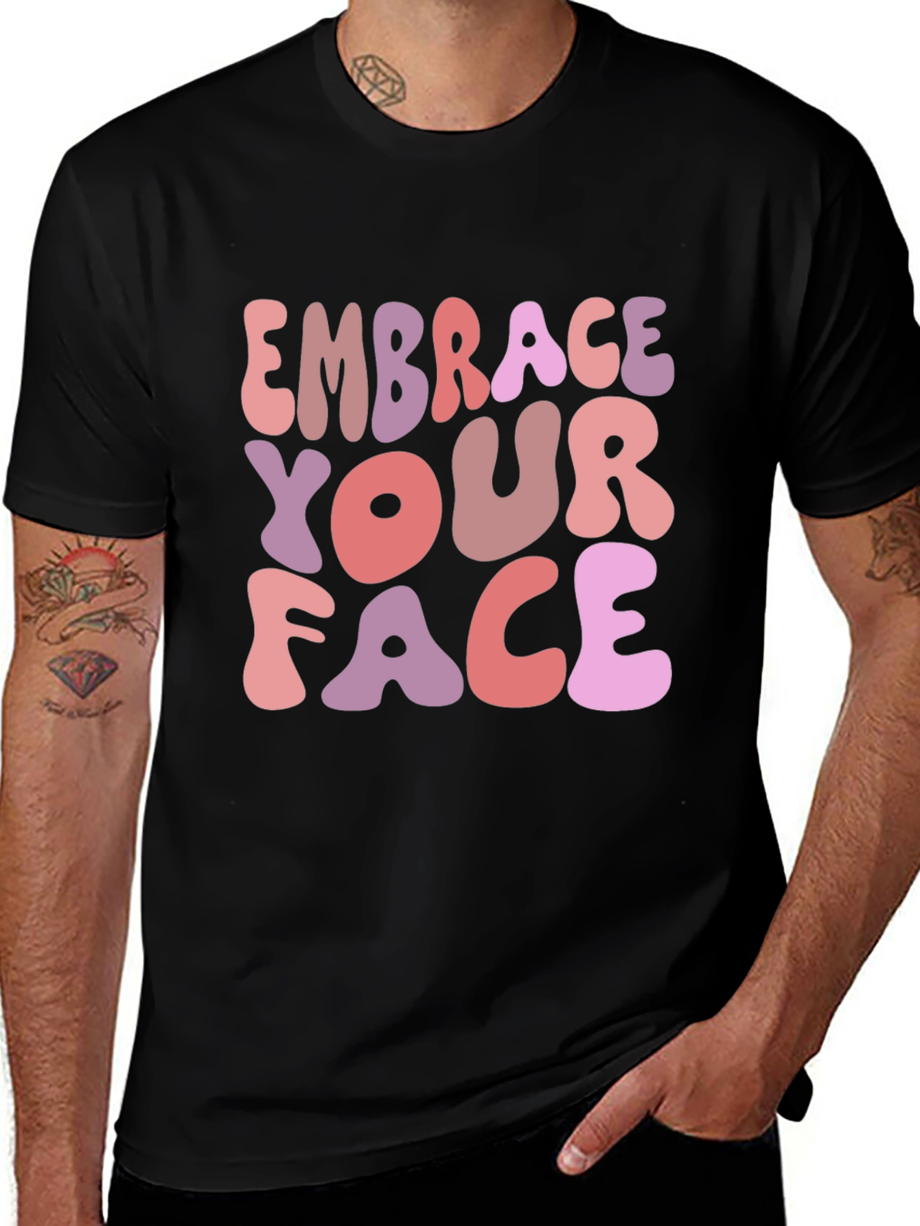 Embrace Your Face Graphic Tee